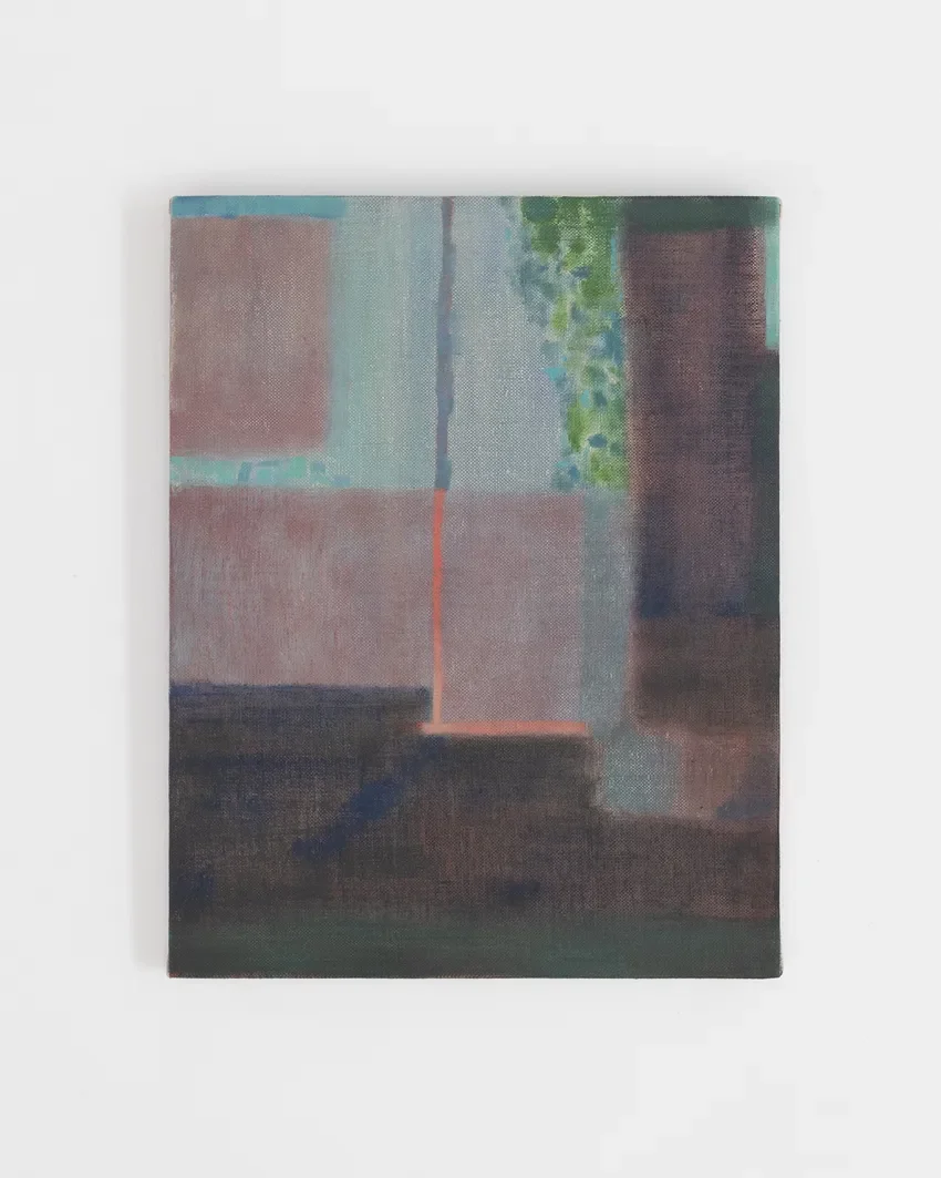 In Shadows, Breathe, oil on linen, 36x28cm