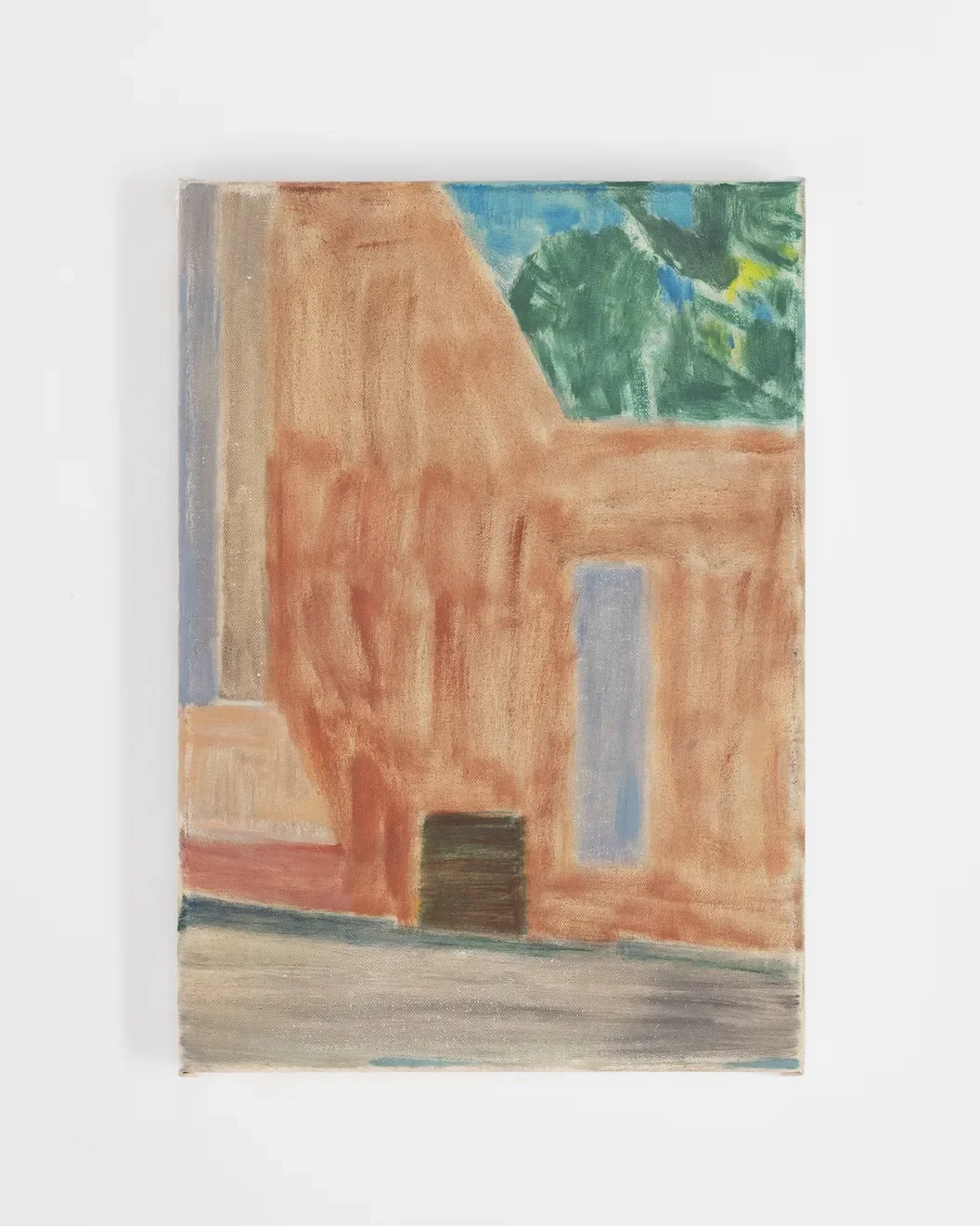 Warm Facade, oil on canvas, 39x28cm