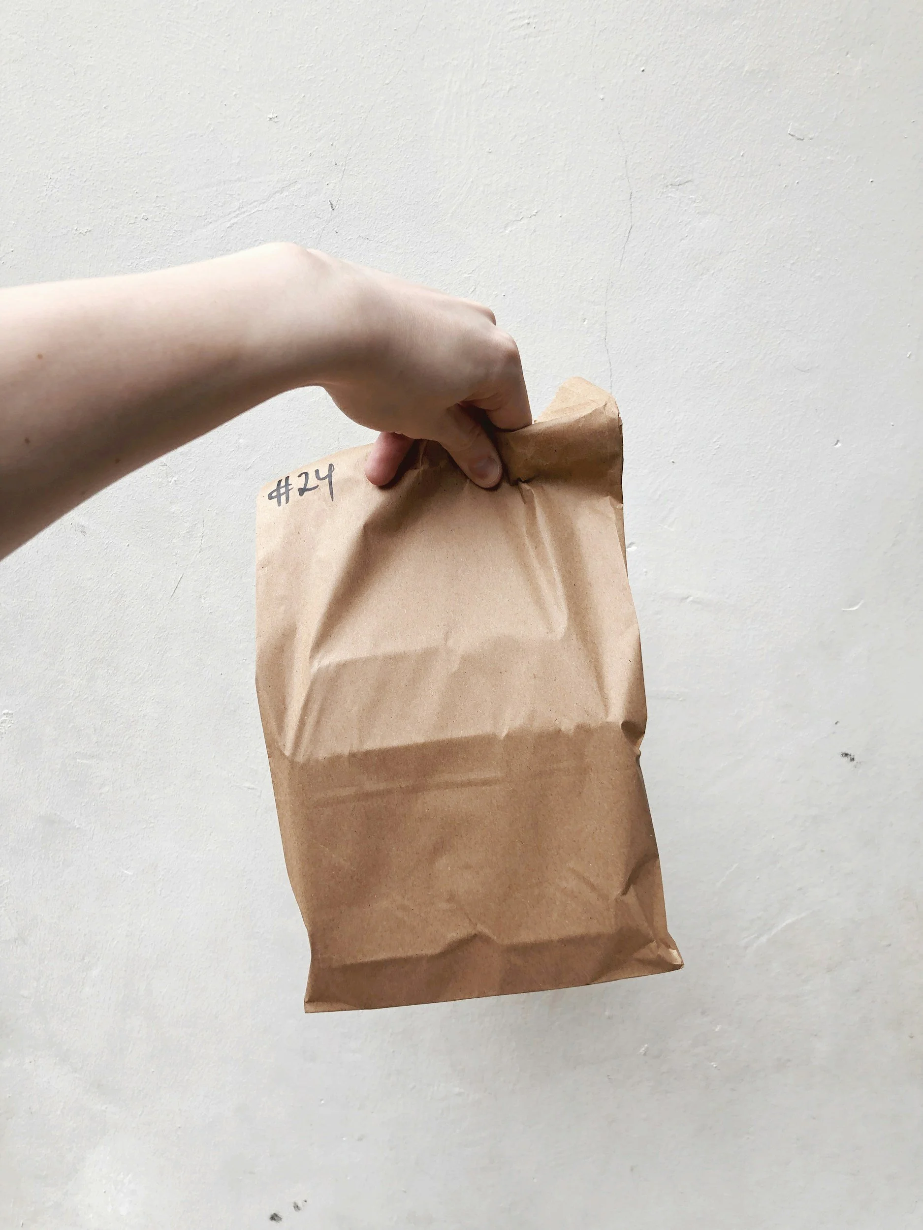 Handing You Our Delicious Food