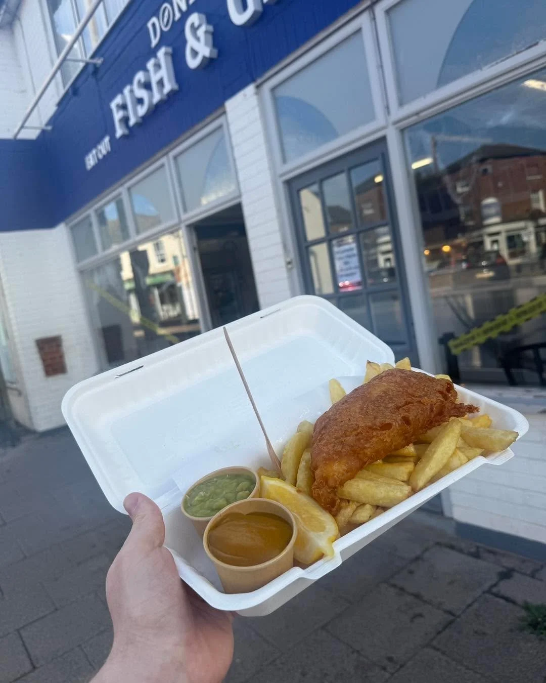 We are proud to serve Gluten Free Fish and Chips! π 
Always cooked in a separate pan with separate utensils and packaged separately. And still cooked in our beef dripping for the same great taste! π
Why not come and give it a try either takeaway,