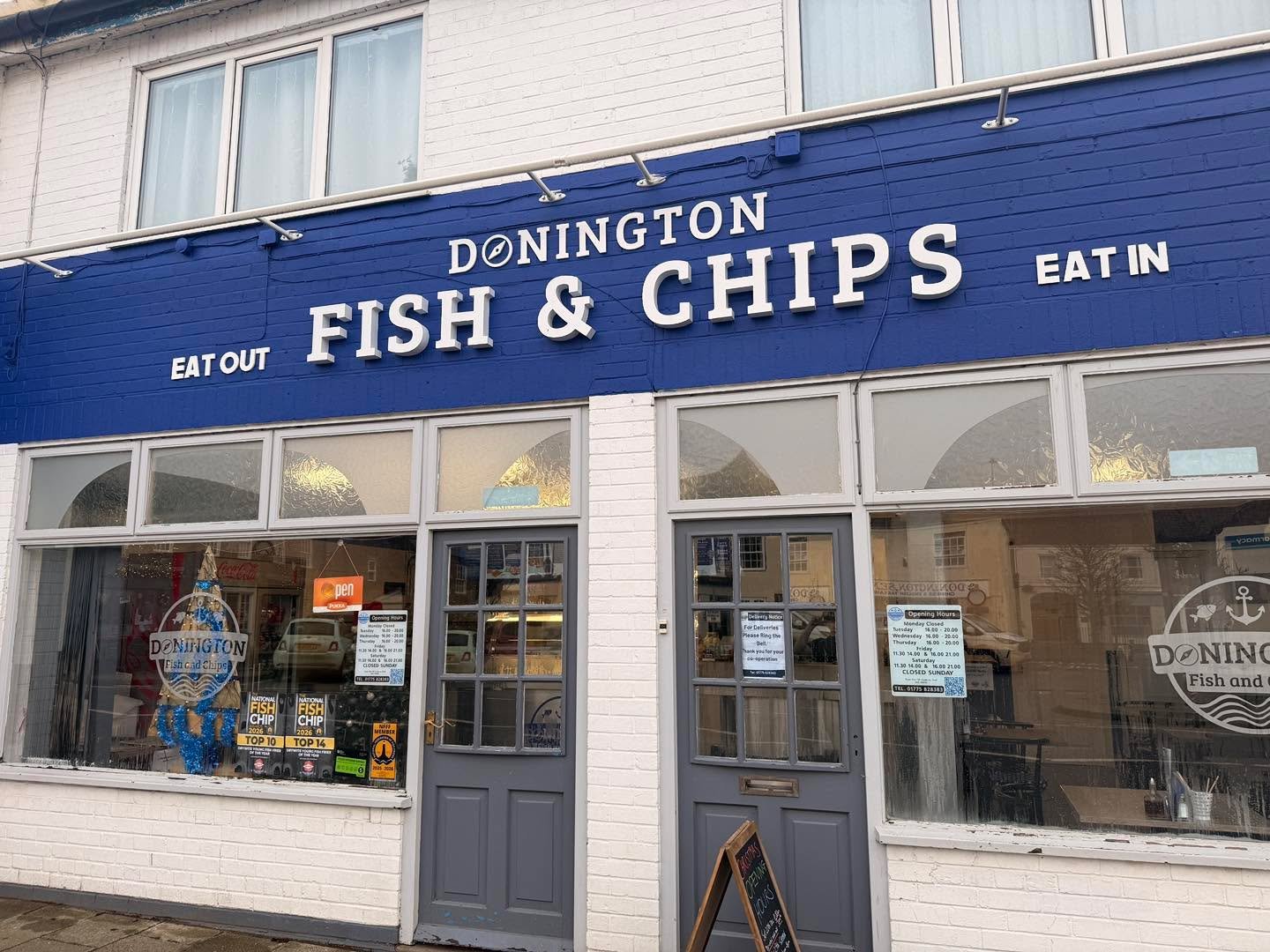 We are open all day! 🎉

Today will be the last day we are open before Christmas so come and quench your craving before you start all the chaos begins!🎅

👉Open from 11:30am-9pm Takeaway, Eat-in, and Online Collection! 💙

#fishandchips #doningtonfi