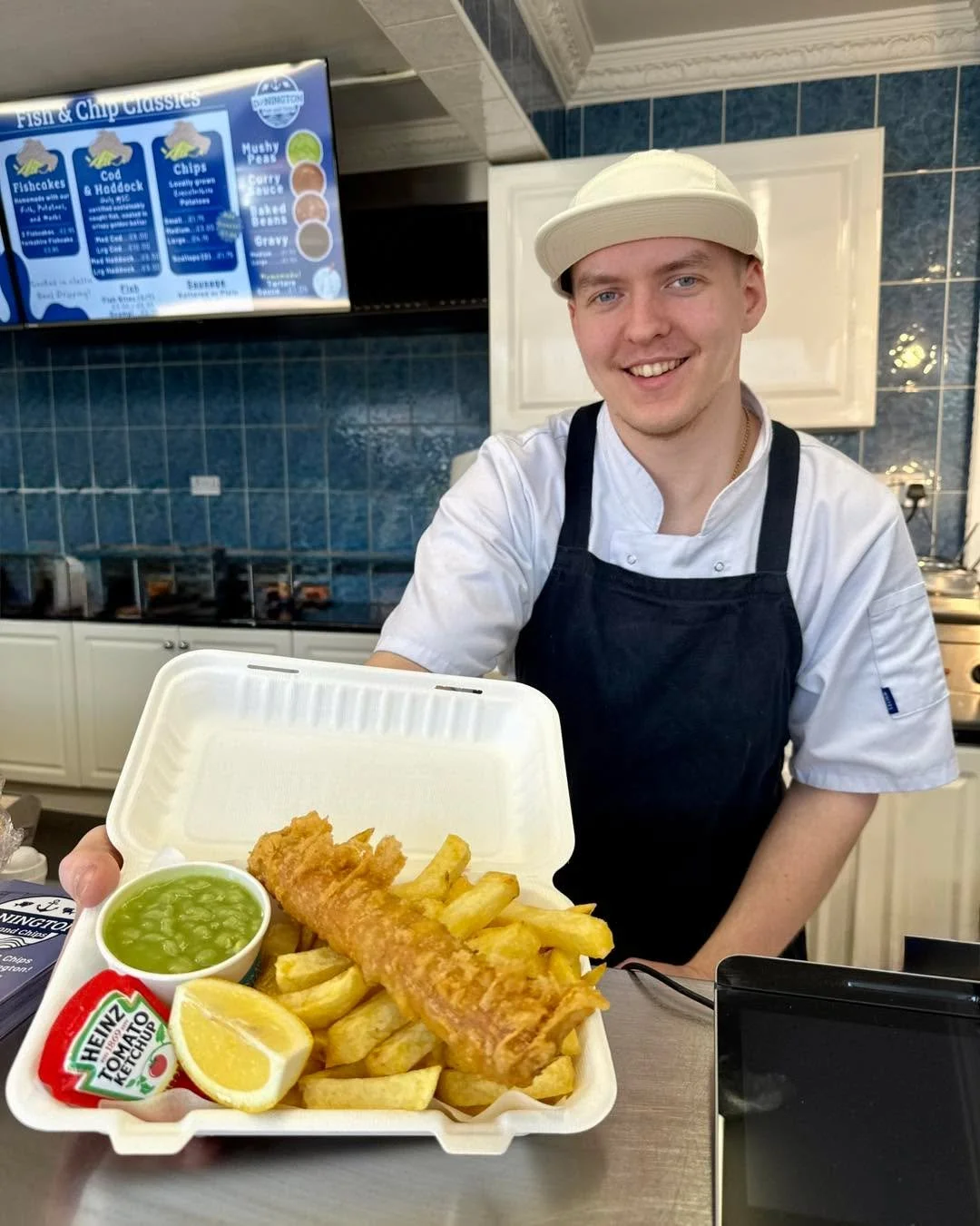 Whatever you are up to this Bank Holiday Monday Fish &amp; Chips will make it Better! ☀️

We are open 11.30am - 8.00pm ready to serve you! Eat-in, Takeaway, or Order Online 😃

Happy Easter! 🐣 🎉

#fishandchips #bankholiday #treatyourself