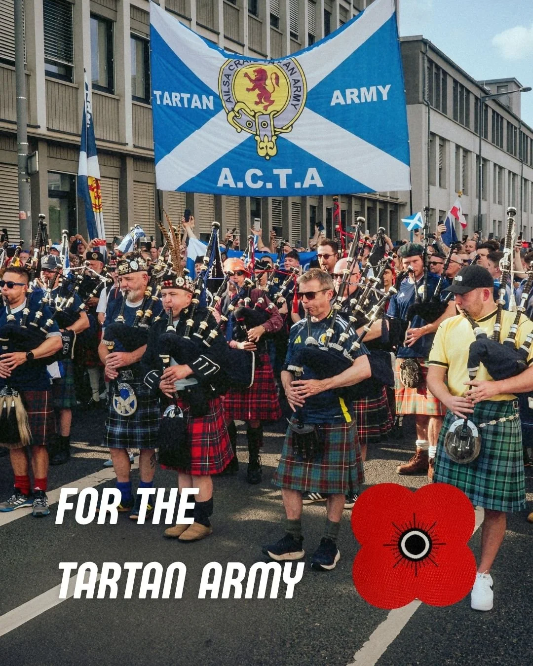 For the Tartan Army 🏴󠁧󠁢󠁳󠁣󠁴󠁿 

the Official Poppy Scotland 4 Leaf Poppy is available NOW!

🔗 www.poppies4kits.co.uk