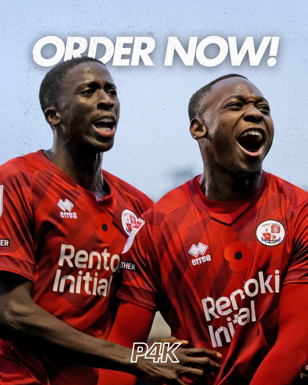 The countdown to Remembrance Weekend is well underway!

Thousands of poppies are already heading out to clubs across the UK, and there&rsquo;s still time to make sure yours are among them.

Don&rsquo;t leave your order until the last minute.

Shop th