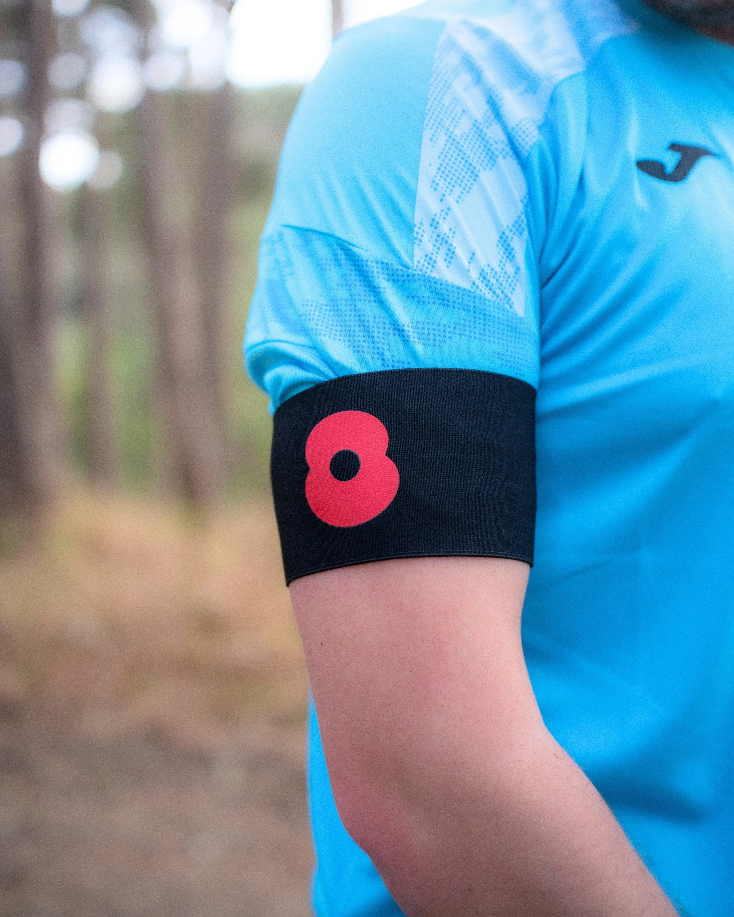 Black Poppy Armbands
