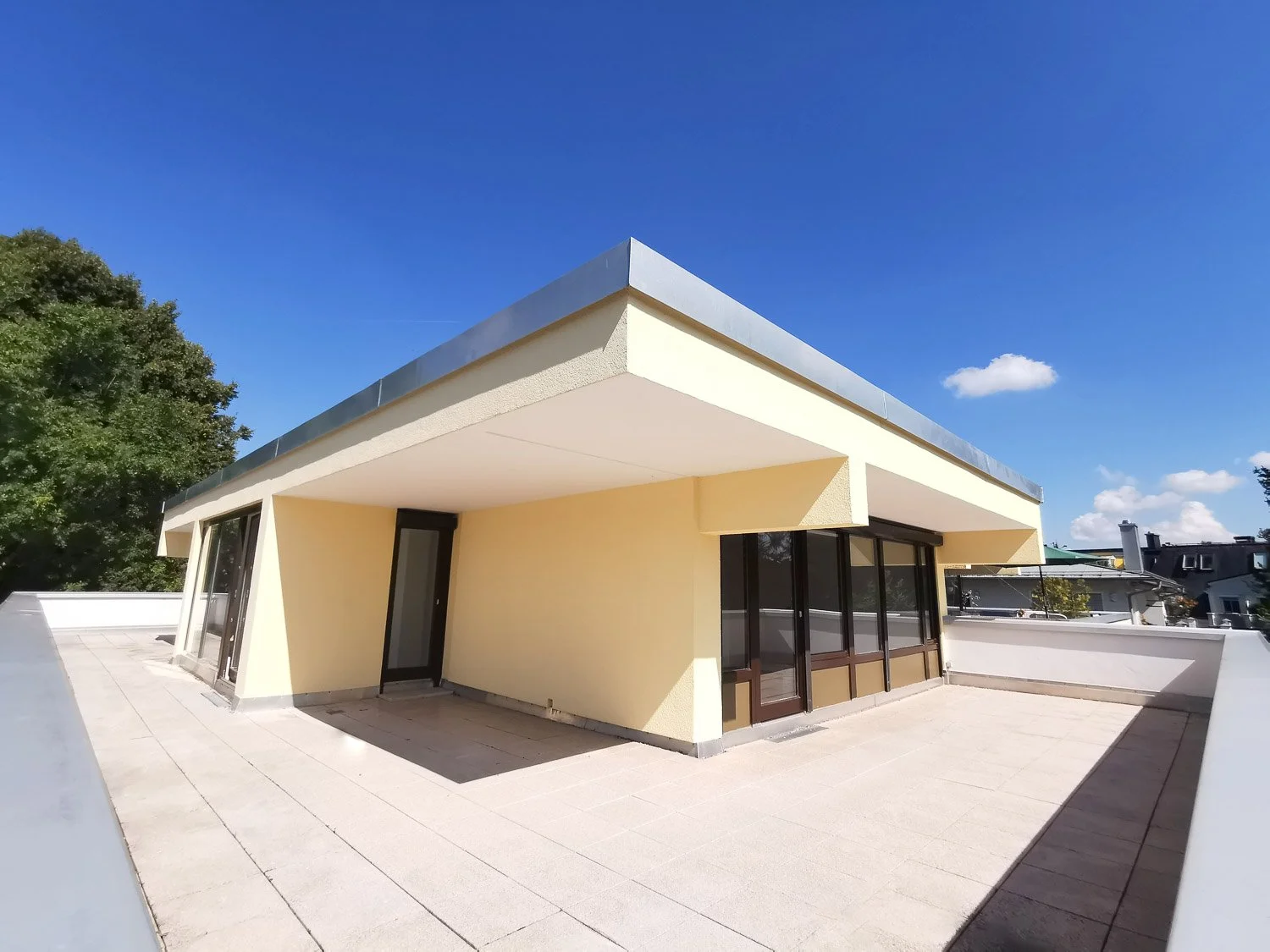 Lichtdurchflutete, teil. renovierungsbedürftige 3-Zimmer-Traum Dachterrassenwohnung