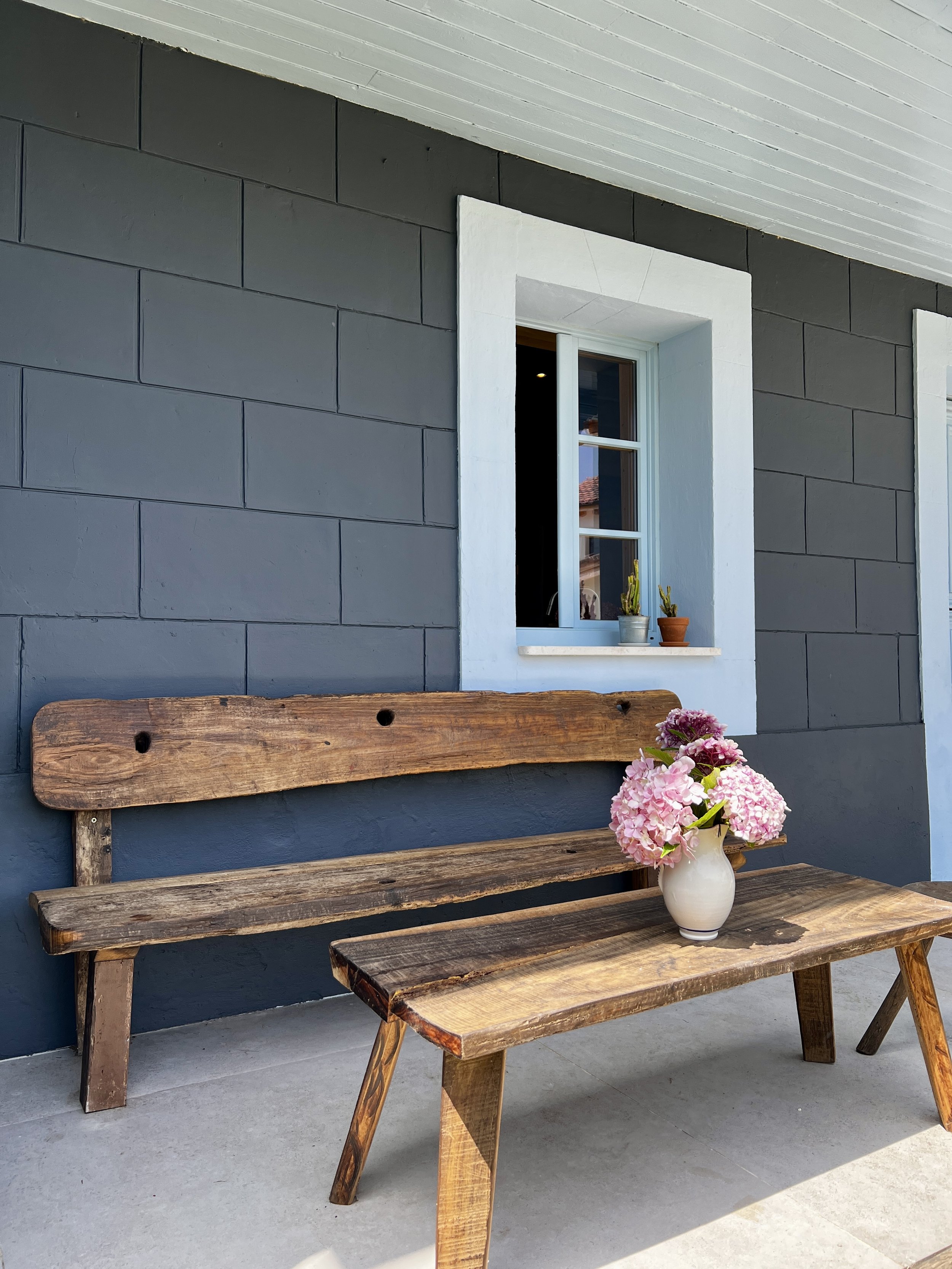 Handmade Porch Furniture from Reclaimed Castana
