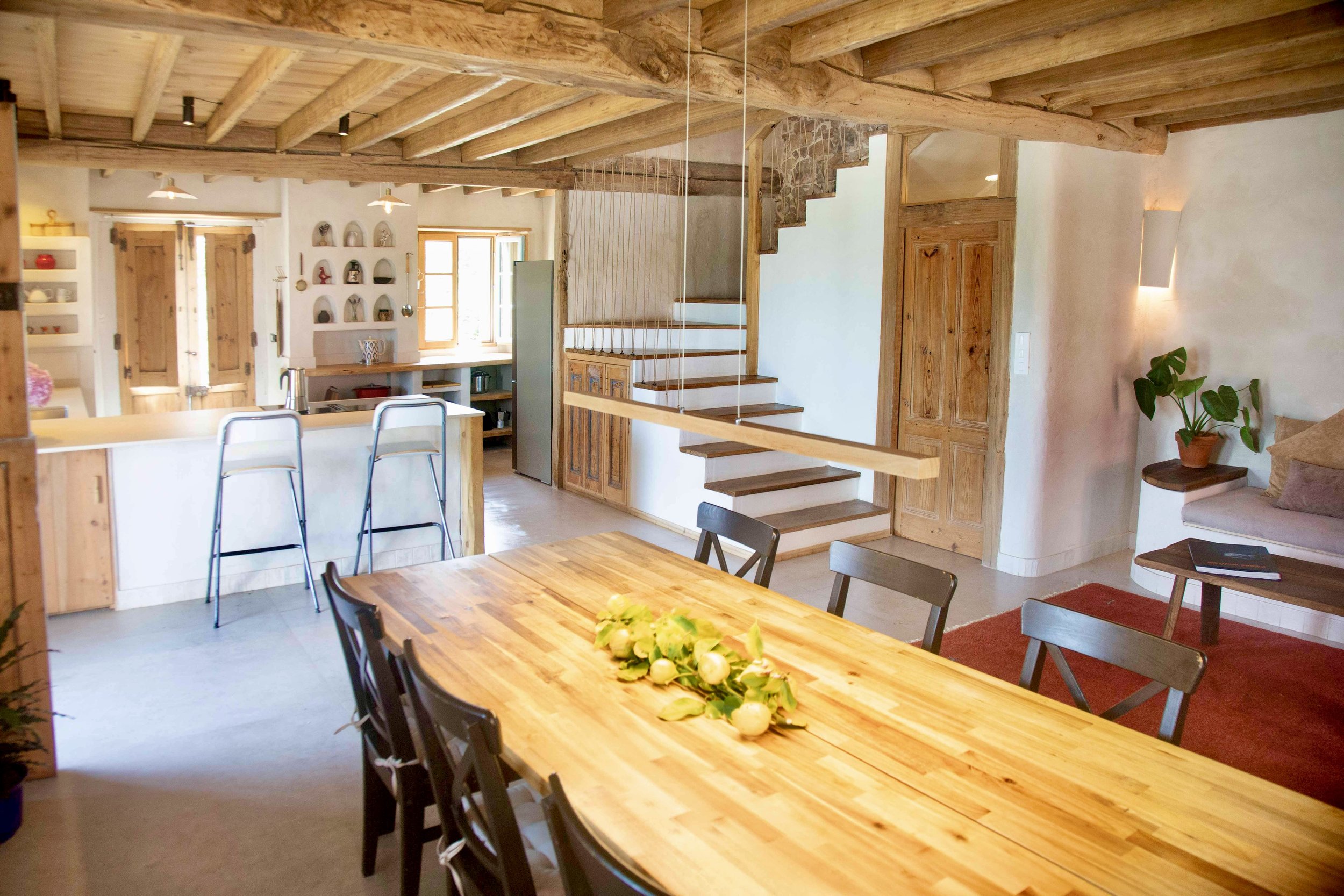 Dining Area with Views Through to Kitchen