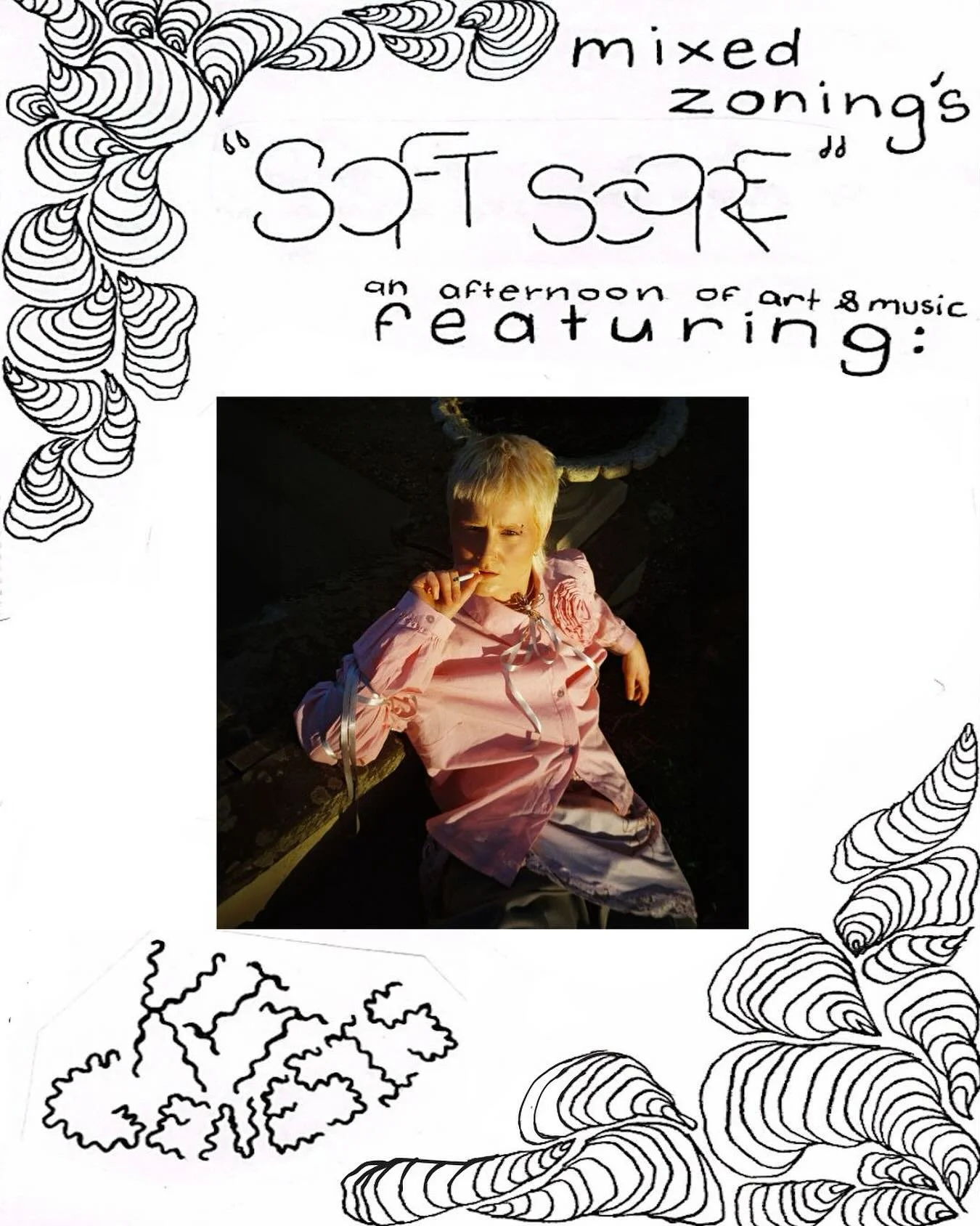 Headlining Soft Score, as the afternoon turns to dusk is Kit Genesis! Kit is the non-binary champion of moody folk/rock, performing deeply personal and moving songs through intimate and energetic live performances. When watching Kit, audiences can&rs
