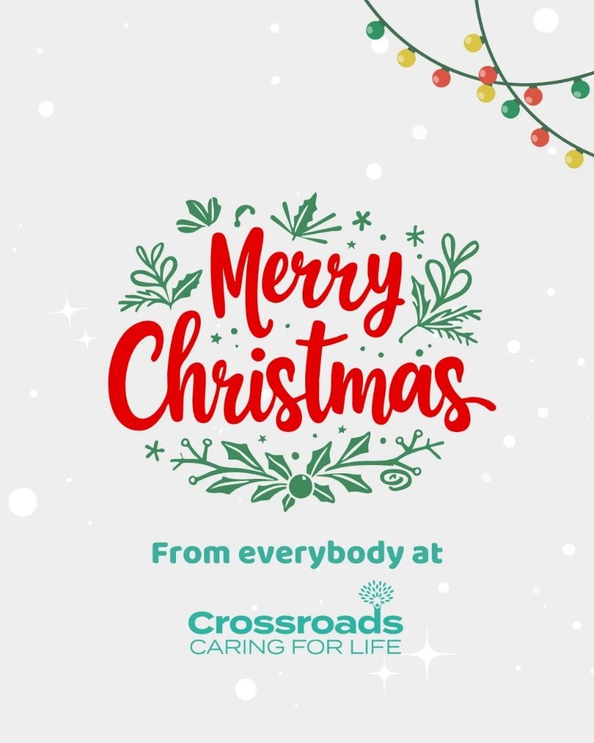 From all of us at Crossroads, we wish you a very Merry Christmas! 🎄✨

May your festive season be filled with warmth, joy and special moments with your loved ones. 💚

#MerryChristmas #CrossroadsCaring #FestiveCheer #XmasinHerts