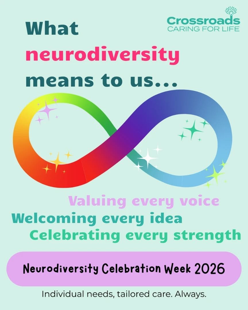 It's almost the end of Neurodiversity Celebration Week 2026, but we're always big advocates for neurodivergent minds here at Crossroads.

We value our many colleagues who bring fresh ideas and new ways of thinking to the team, and tailor our services