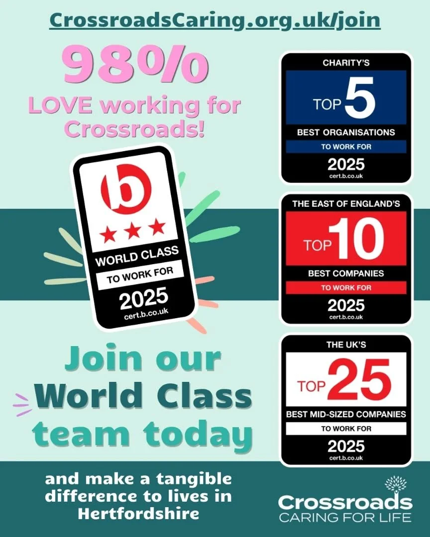 Looking for meaningful weekend or evening work? Our care team is growing and we&rsquo;d love you to join!

This Social Care Month we&rsquo;re looking for compassionate, dedicated people like you to expand our Hertfordshire care team, both for full-ti