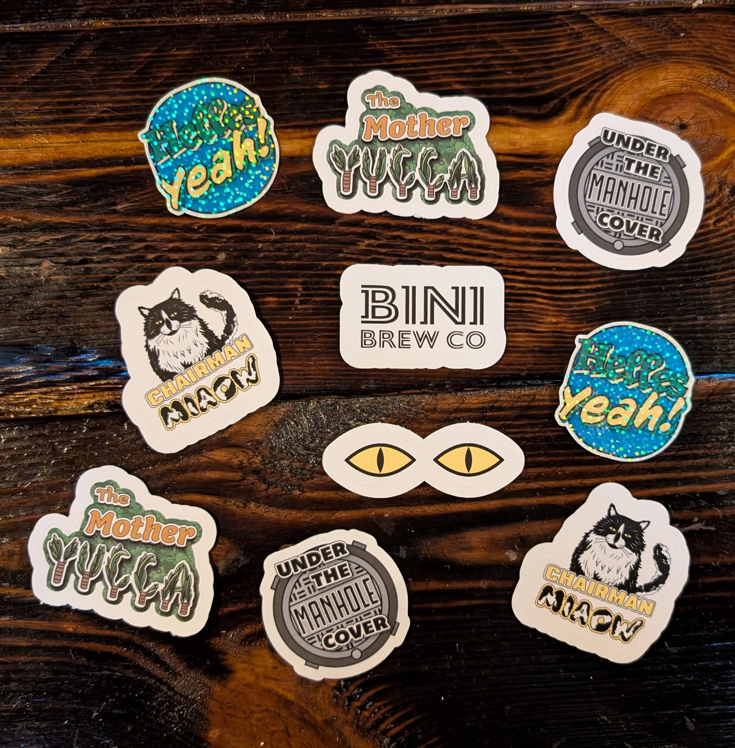 Stickers for Bini Brew Co