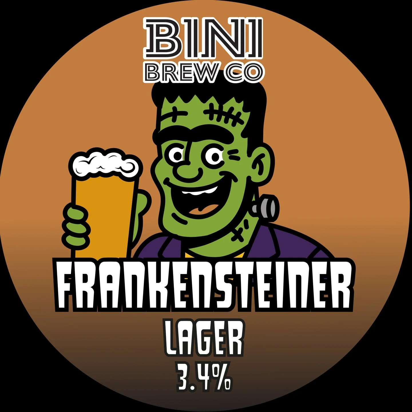 Happy Halloween Everything!!!

Created this special Pump Clip for the @binibrew Halloween Party tonight. Special Beer for one Night and One Night only! (It comes in Steins, Obviously!)