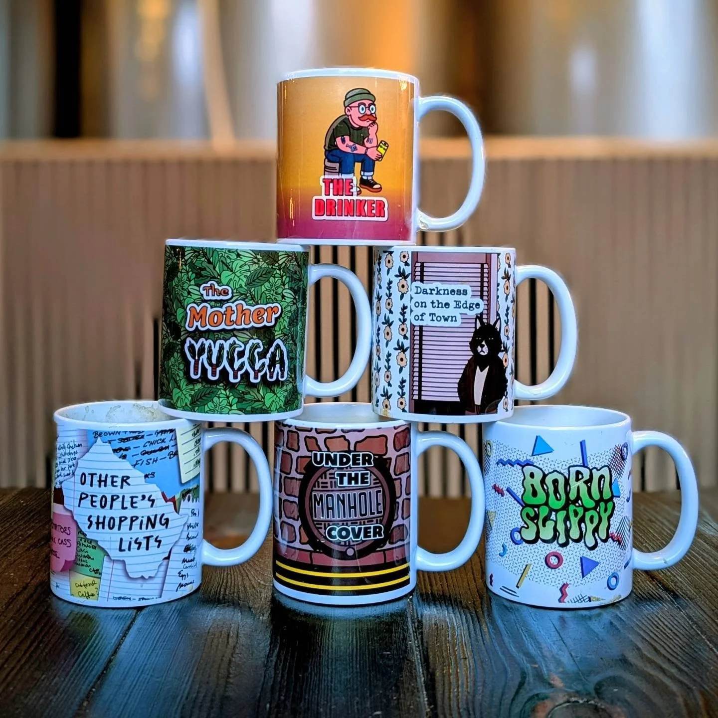 This mug can now do mugs. Here's some that I've done for @binibrew recently.