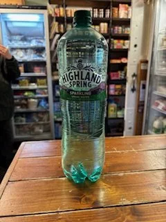 1.5 Litre bottle of Highland Spring Sparkling Water
