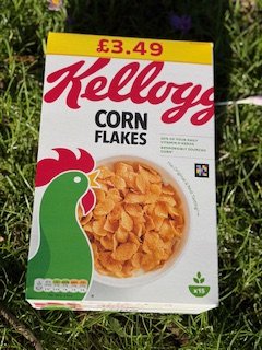 450g box of Kellogg's Cornflakes