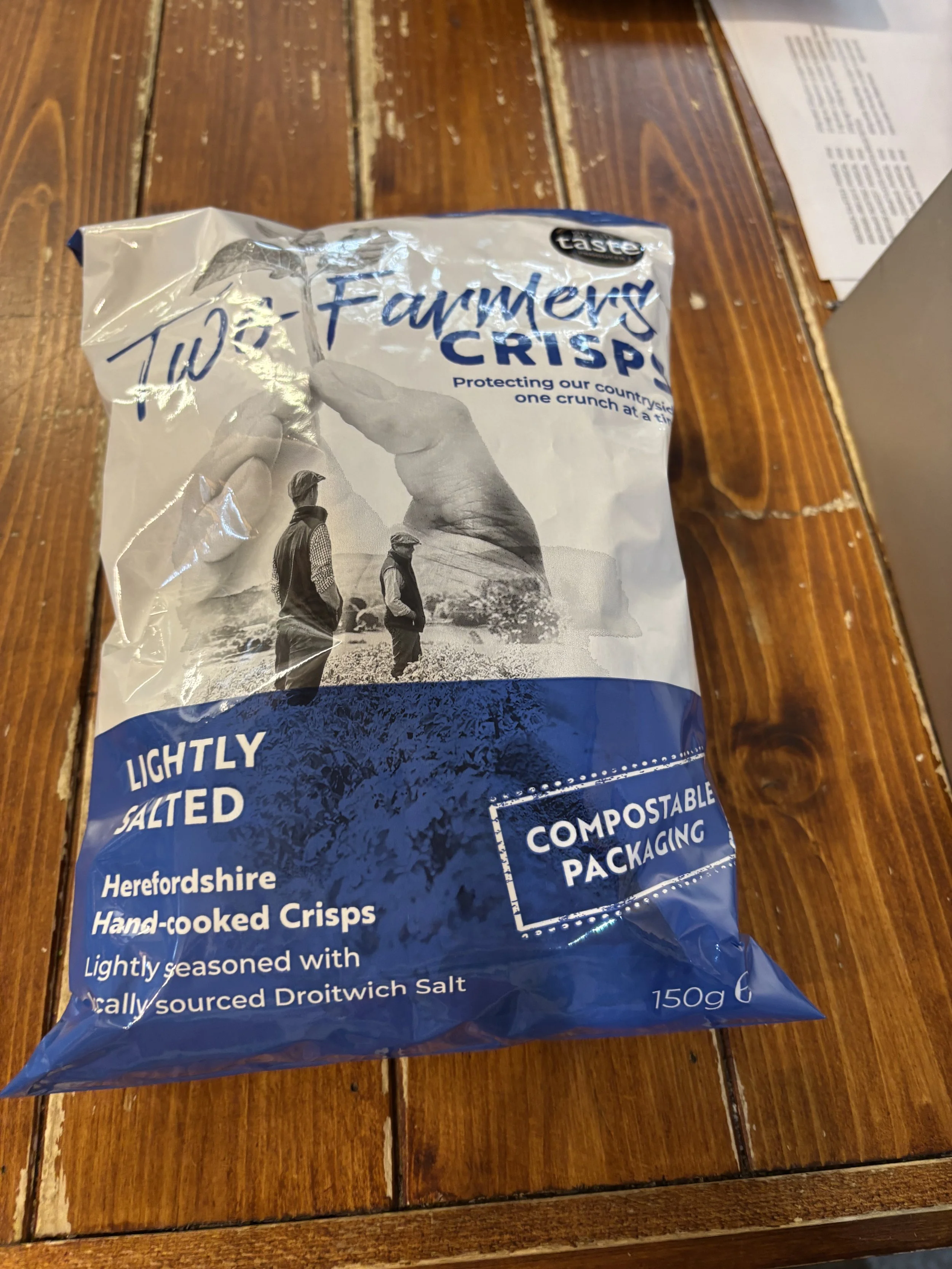 150g bag Two Farmers Crisps