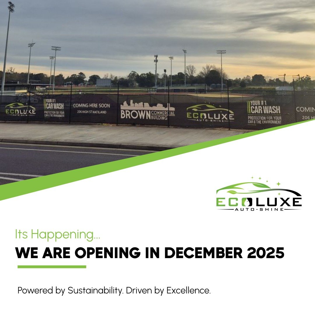 #Poweredbysustainability.drivenbyexcellence
#Ecoluxe
#yournumber1carwash 
#maitland 
#comingsoon2025