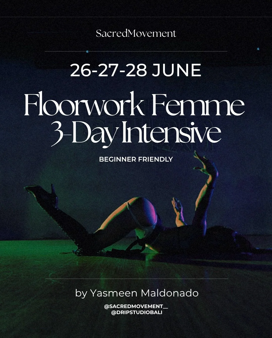 June intensive! Let&rsquo;s roll around on the floor ✨

Only 6 spots left, more details and registration can be found through the link in my bio 🫶