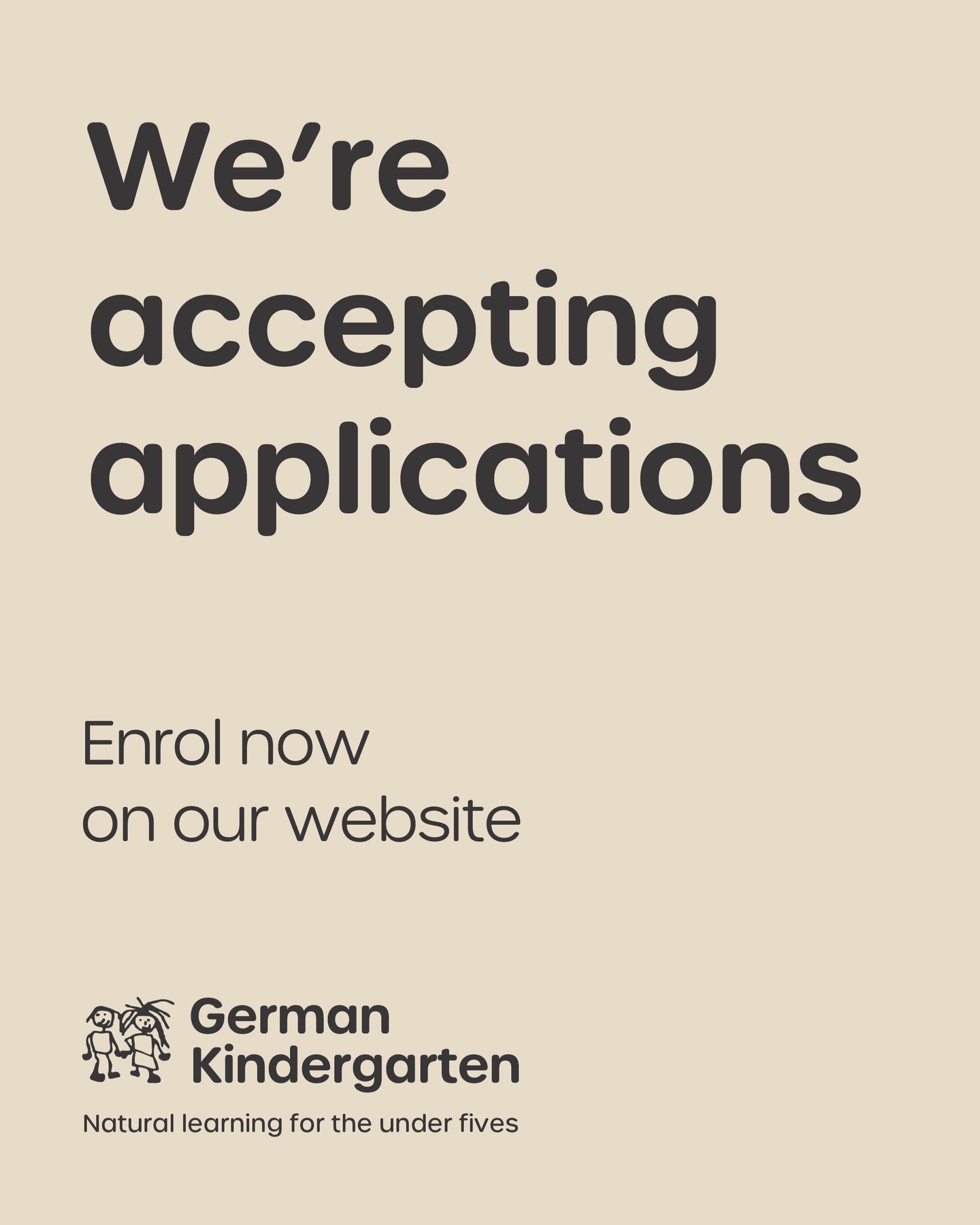 We are now accepting applications to our new nursery in Brixton opening July 2025.

We&rsquo;ll be open 8am to 6pm Mondays to Fridays for children aged nine months to five years old.

APPLY on our website germankindergarten.co.uk

VISIT us on our Ope