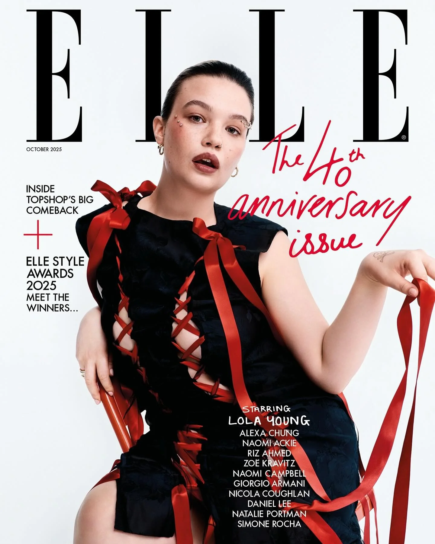 Fabien Montique - Lola Young for ELLE UK