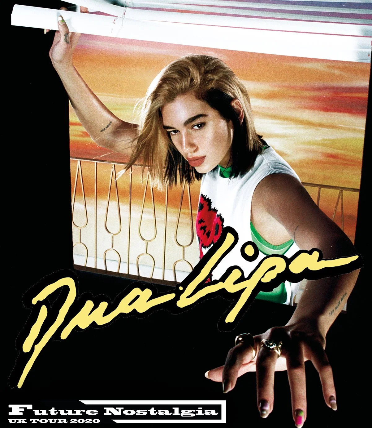 Hugo Comte - Dua Lipa, Future Nostalgia UK Tour cover