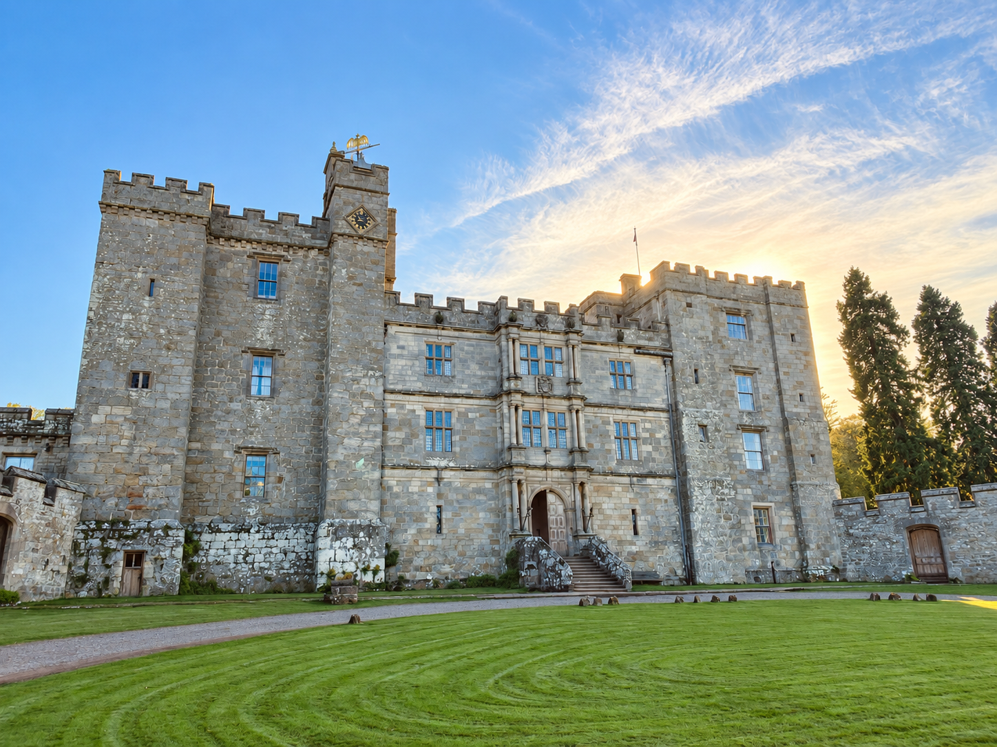 Chillingham Castle, one of Northumberland's most historic castles, just a short drive from Old Stable House in Chatton. Discover its fascinating history, beautiful grounds and famous ghost stories during your stay.
