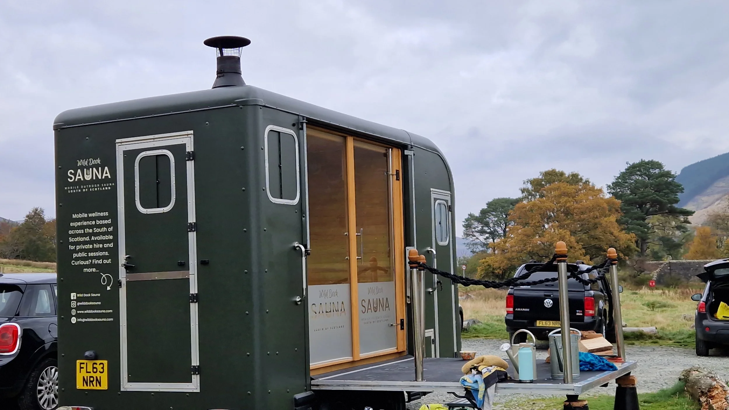 Introduction to Wild Swimming with Sauna, £45