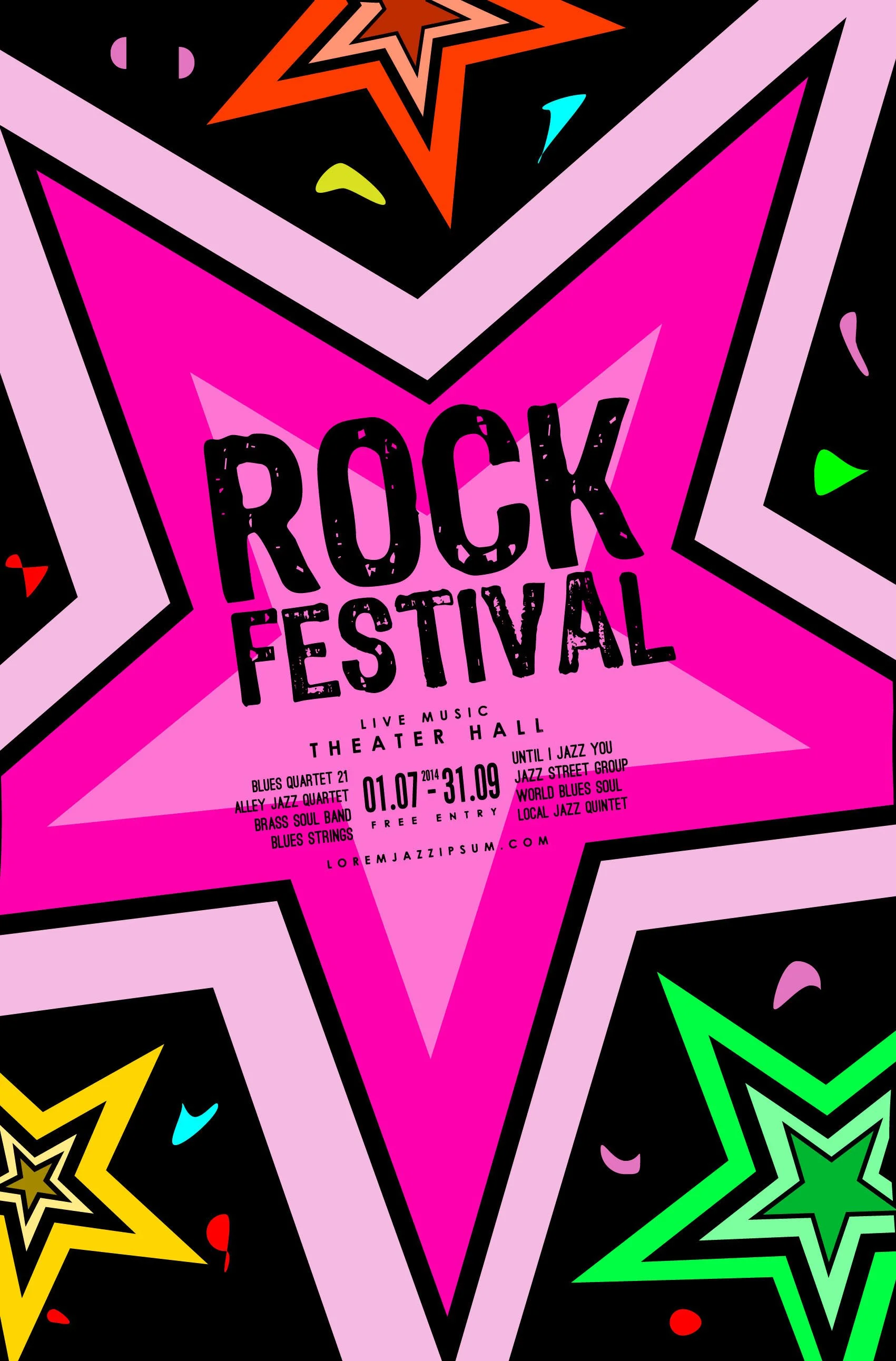 Poster Design

Summary: In this assignment, you will use one of the Poster Templates provided to create a poster design that explores your understanding of the elements and principles of design (specifically emphasis and unity). We have provided the 