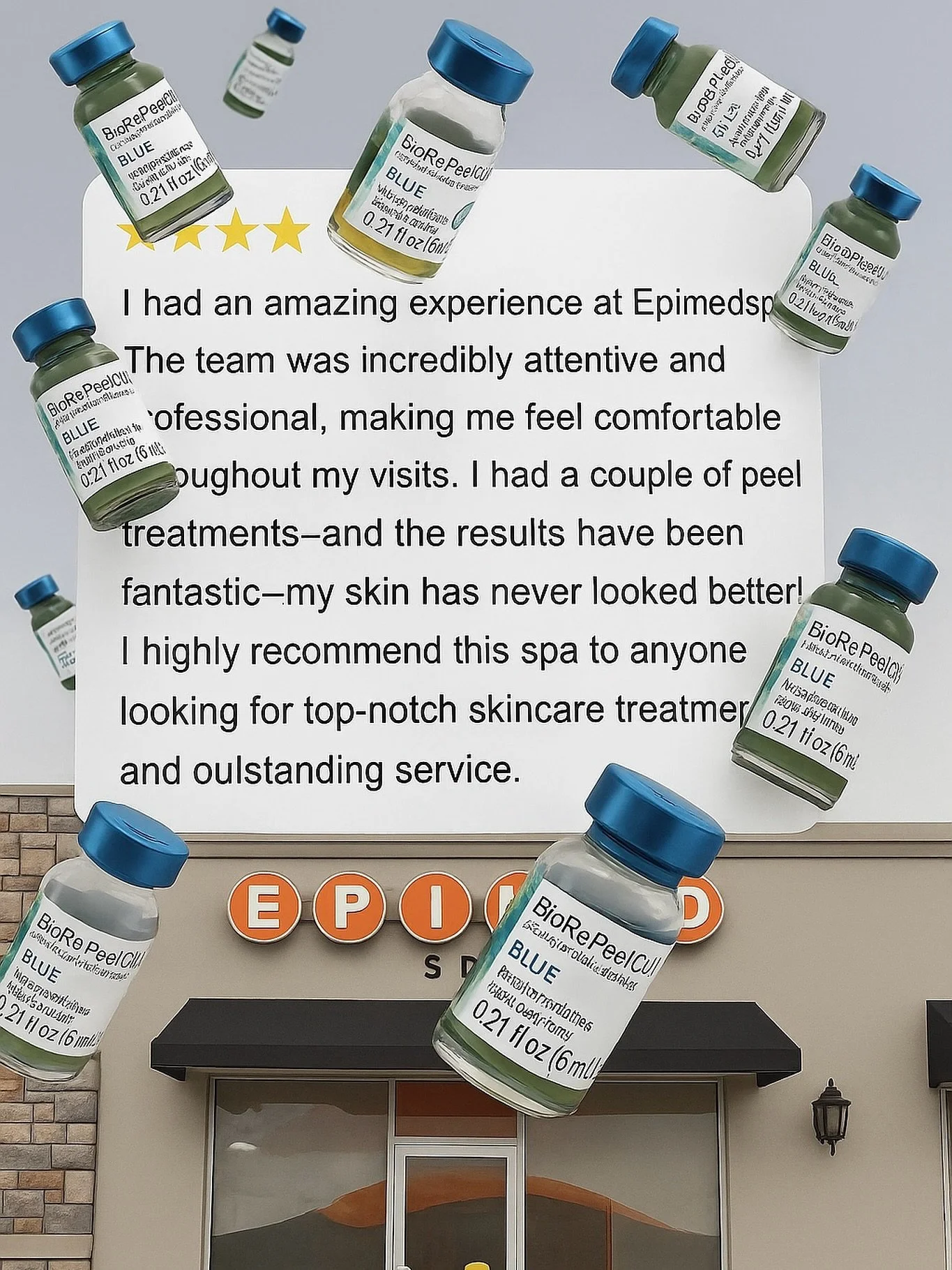 We are incredibly grateful to receive such amazing feedback from our clients, and we&rsquo;re here to help you too! 
We look forward to welcoming you for treatments&mdash;whether it&rsquo;s body contouring with Icoone, rejuvenating facials, peels, an