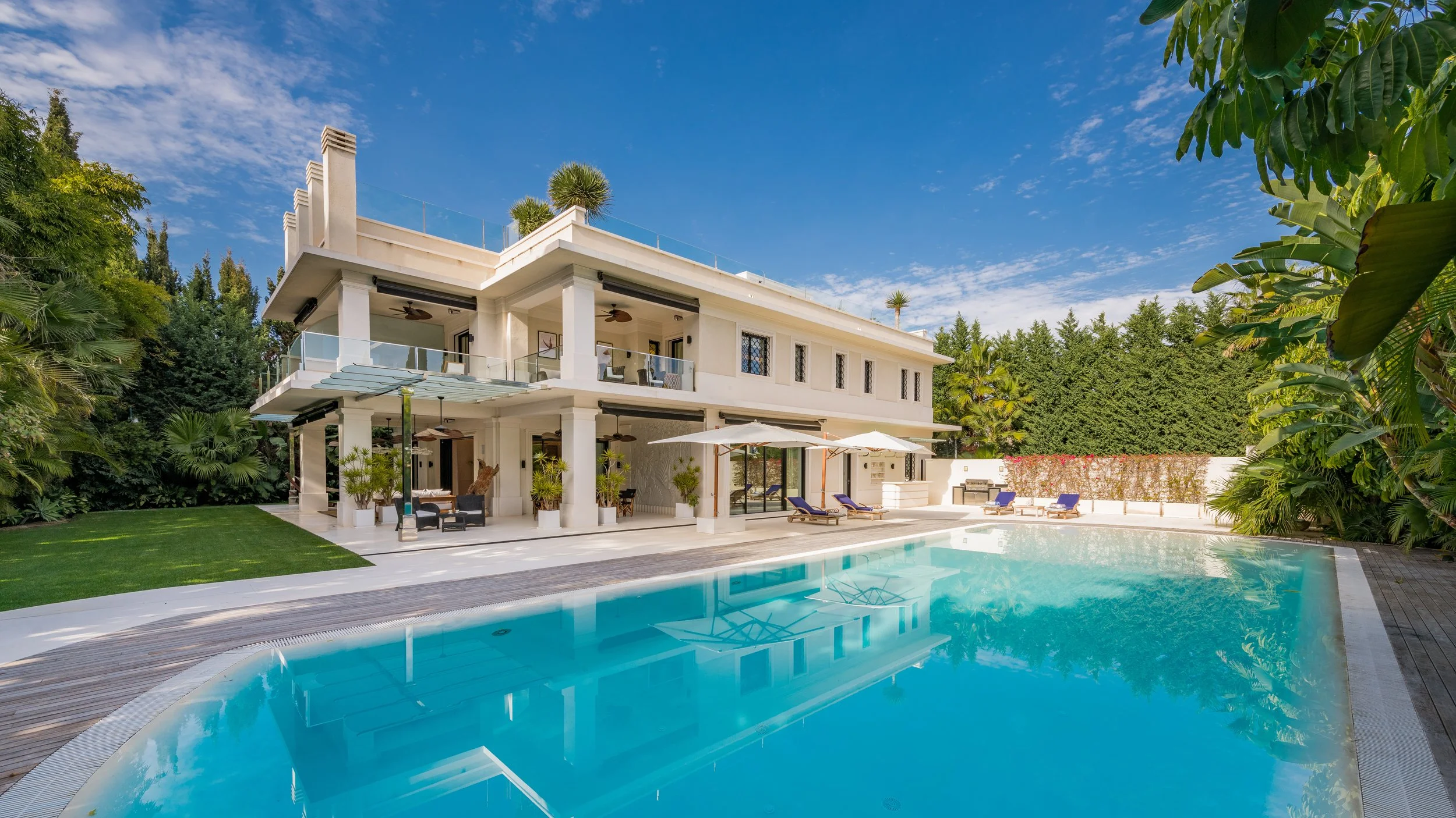 featured image of the marbella club hotel luxury villa
