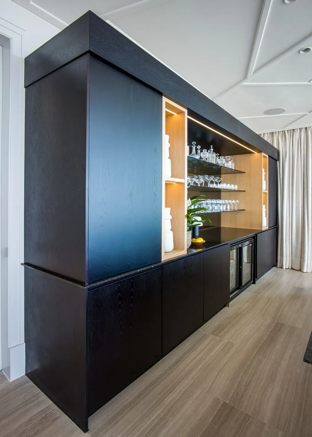 image from the wine cellar at the Cape Town Luxury Penthouse for sale