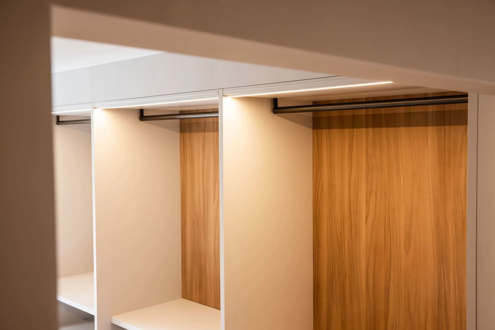 image of built in storage at the jersey villa for sale