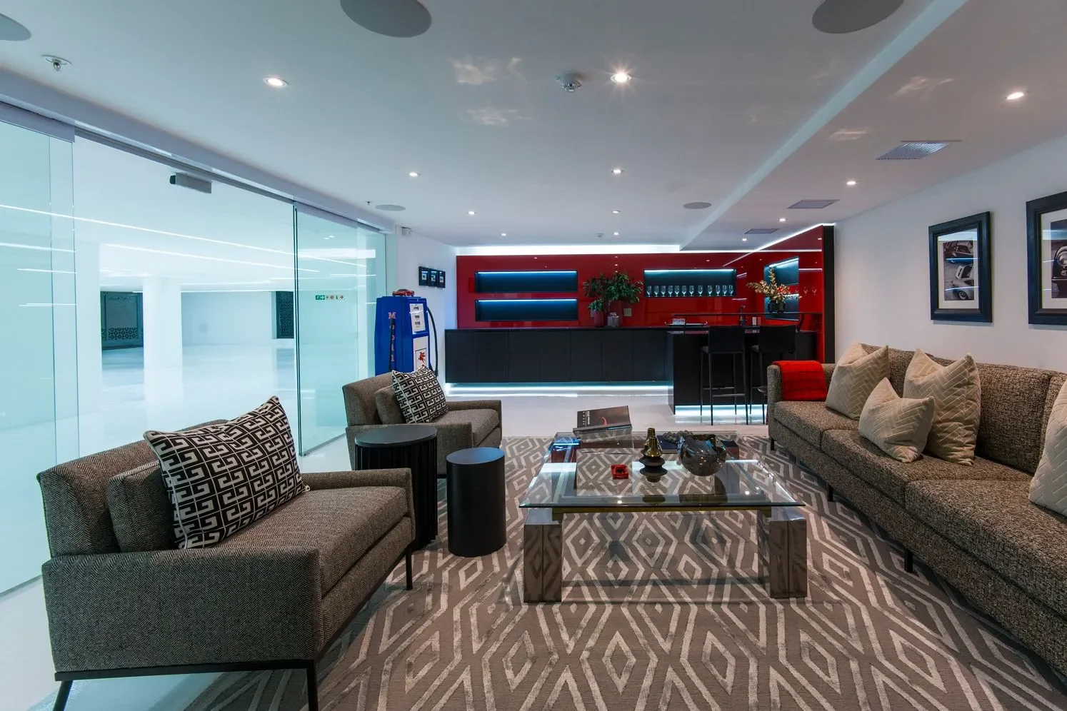 image of the private lobby area in the garage at the Cape Town Penthouse Villa For Sale