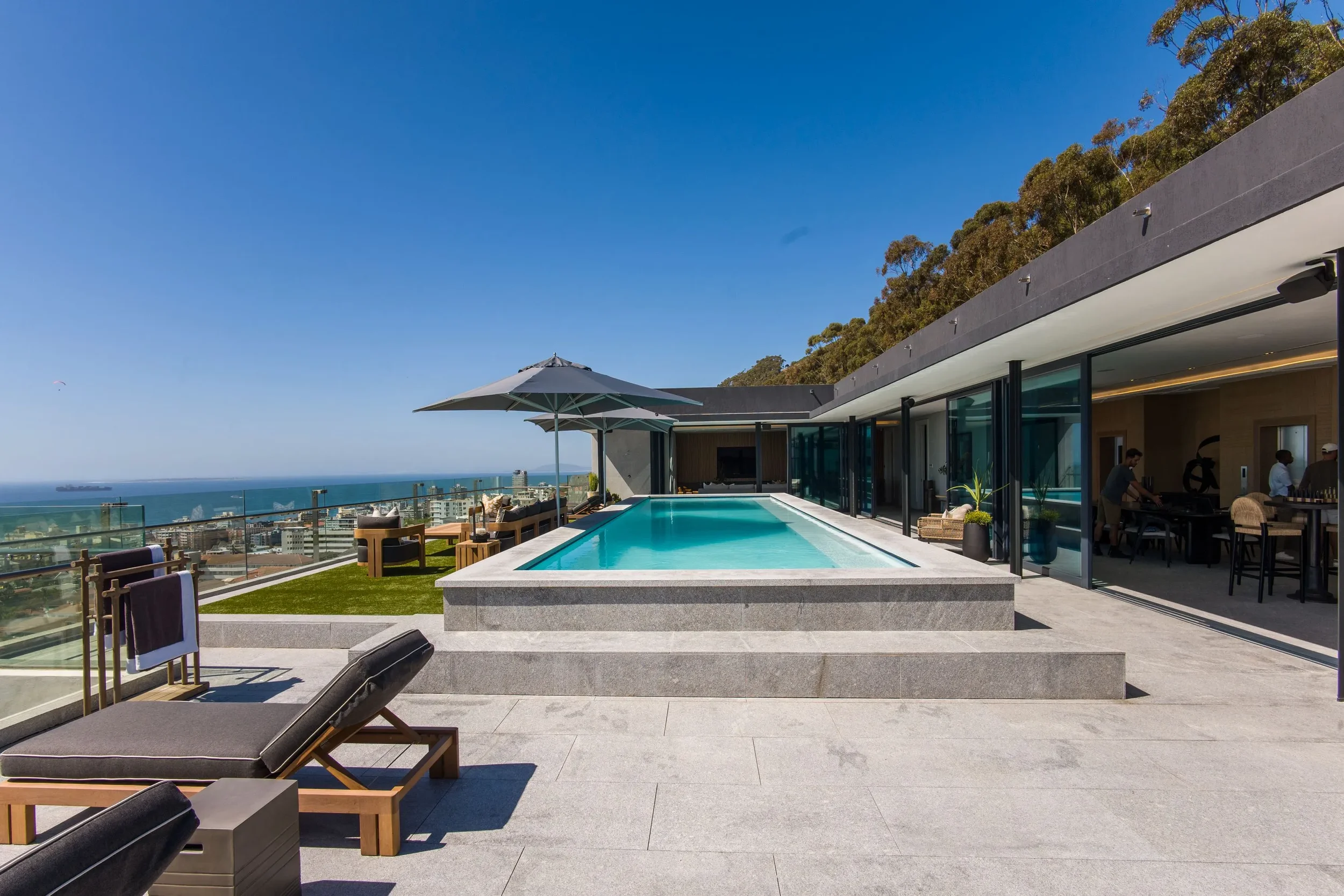 image of view from rooftop at Cape Town Penthouse Villa For Sale