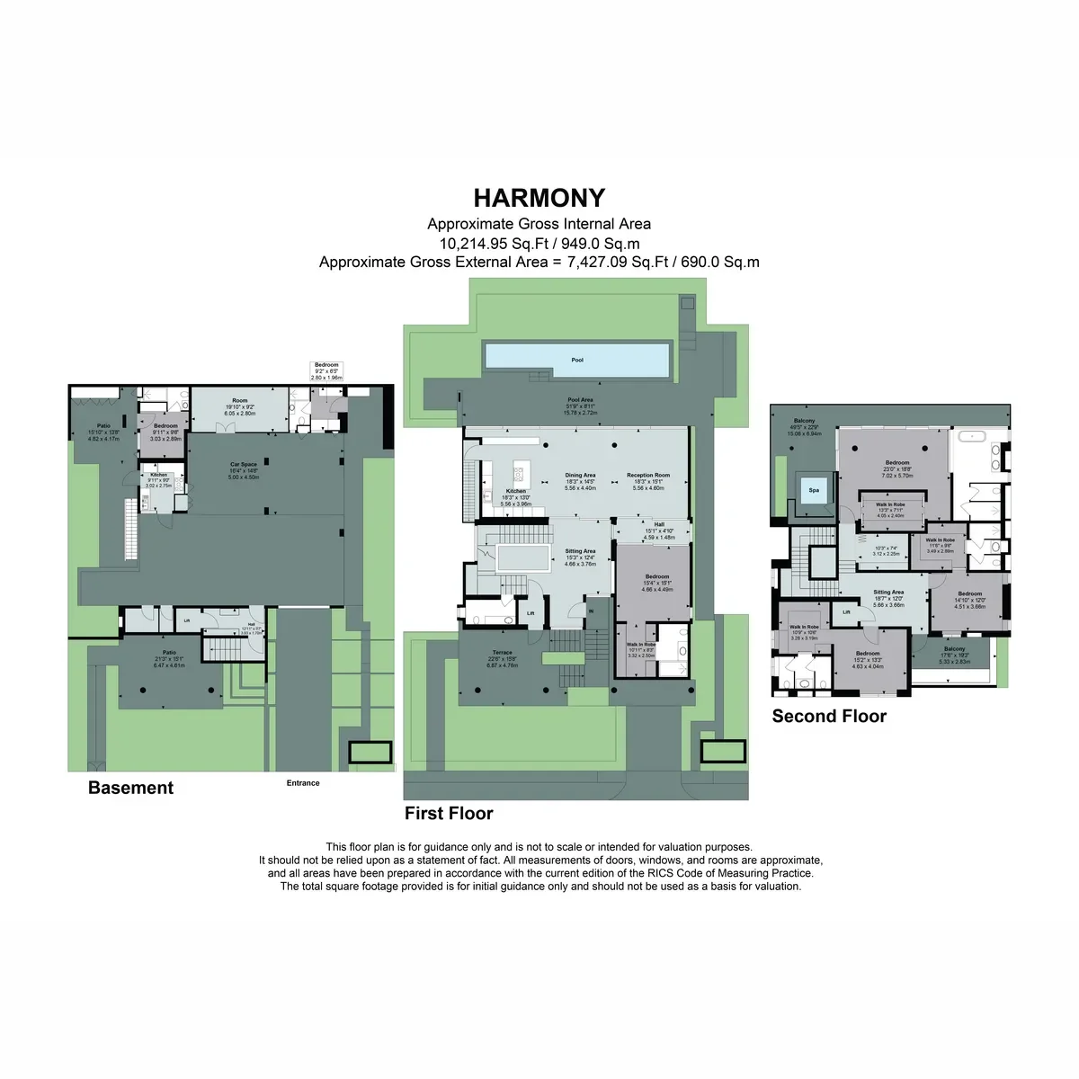 floorplan of the bangkok luxury villa