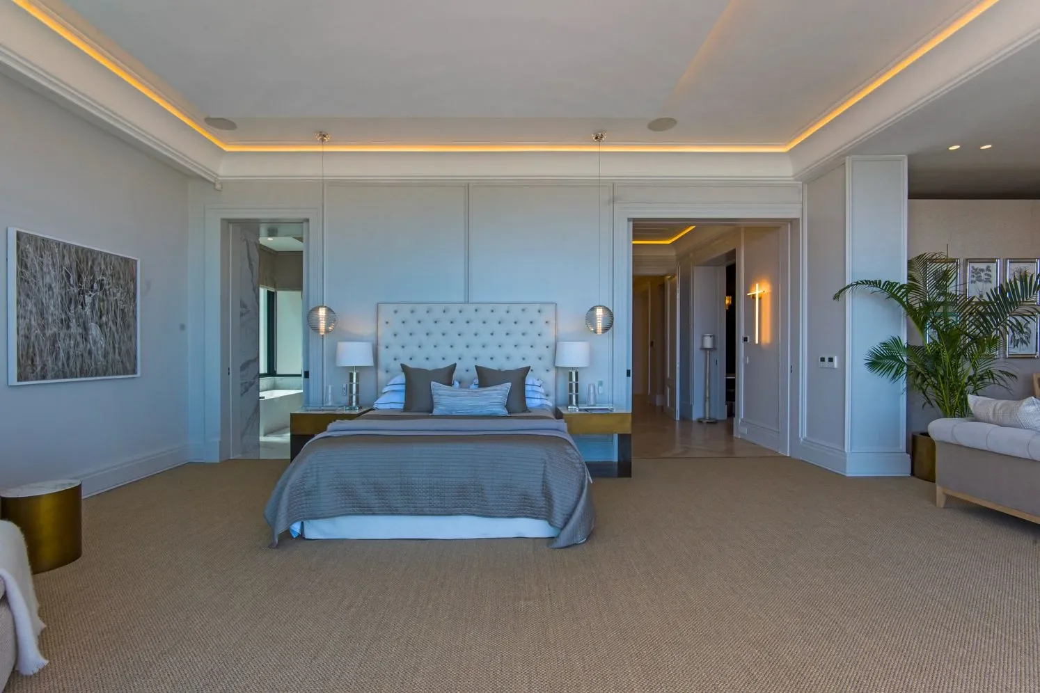 fourth image of a bedroom at Cape Town Penthouse Villa For Sale