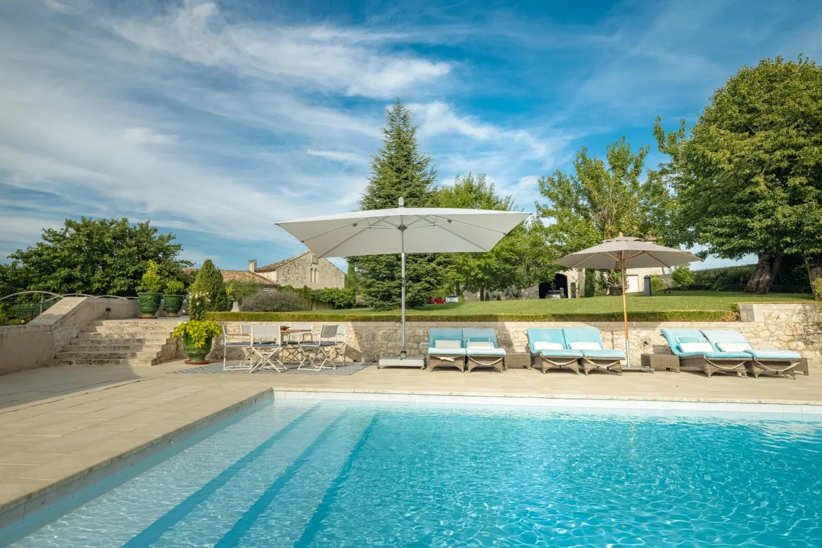 Image of pool in Roquecor, Occitanie, France villa