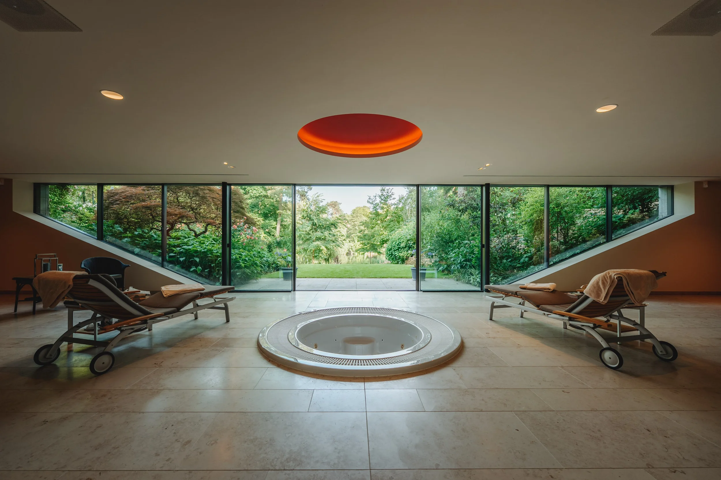 Image of the Spa at the Zehelendorf Luxury Villan in Berlin