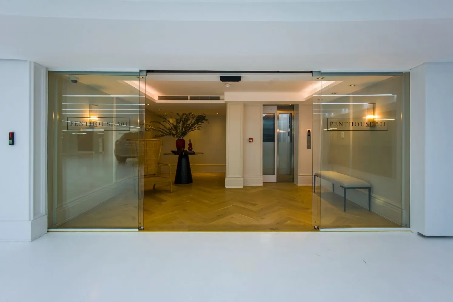 image of private elevator access at the Cape Town Penthouse Villa For Sale