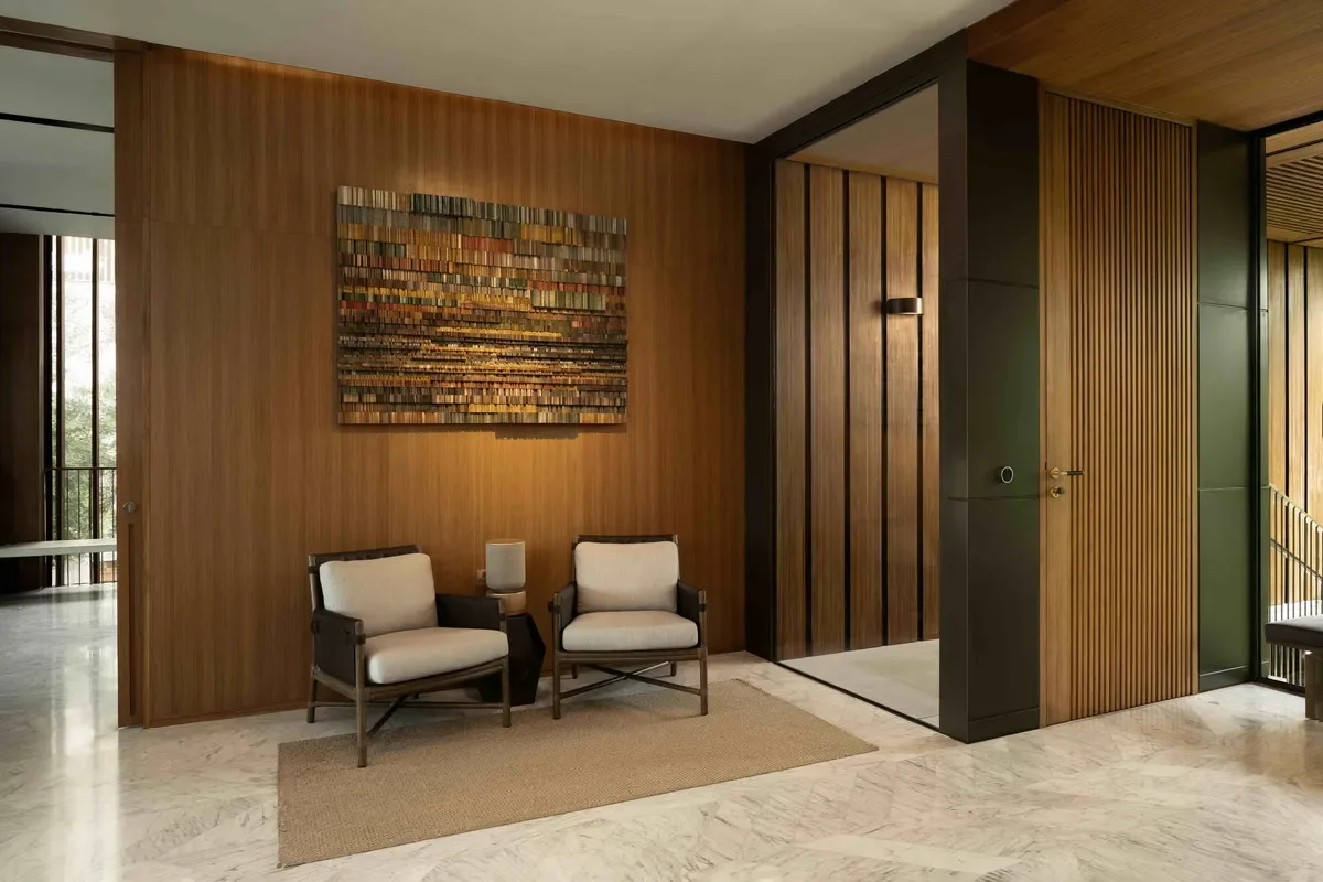 image of some of the hallways at the bangkok luxury villa