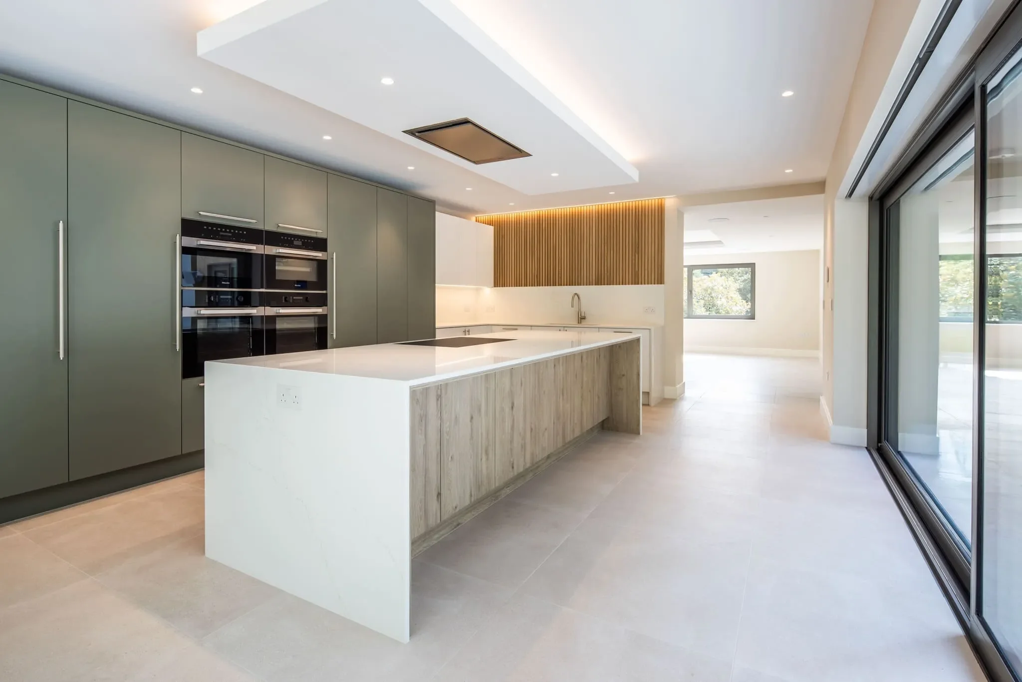 third image o the kitchen at the jersey villa for sale