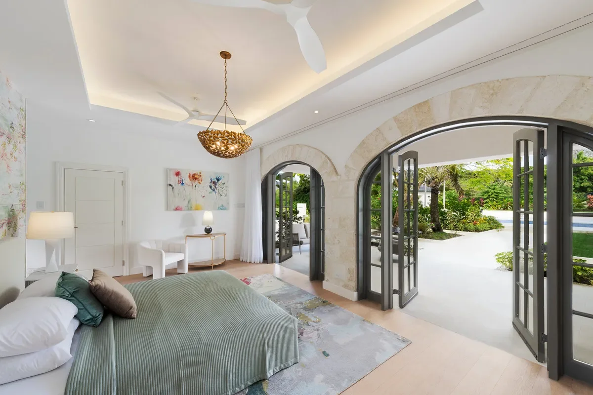 image of the cottage bedroom t the Barbados villa for sale