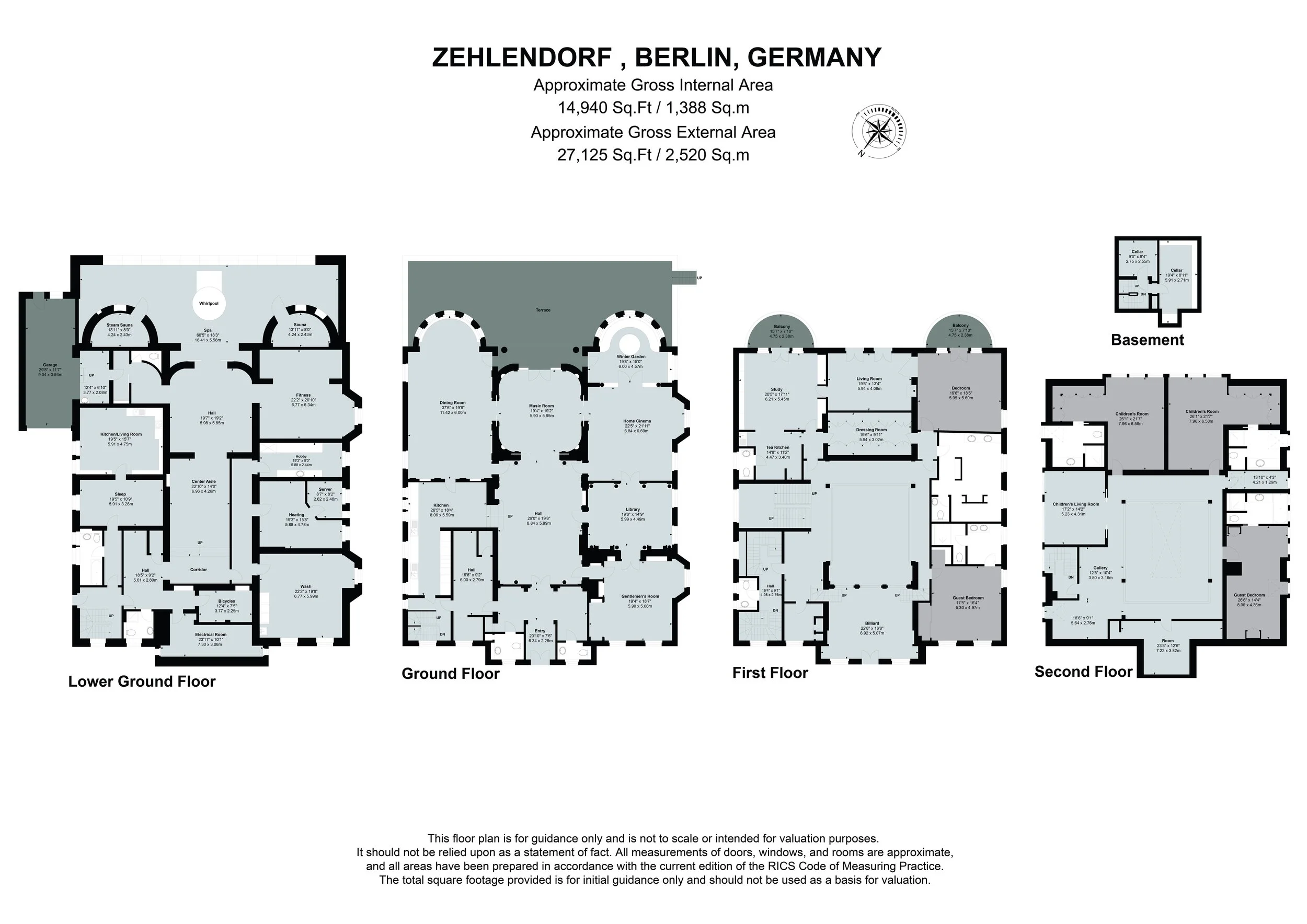 Zehlendorf, Berlin, Germany Floorplan
