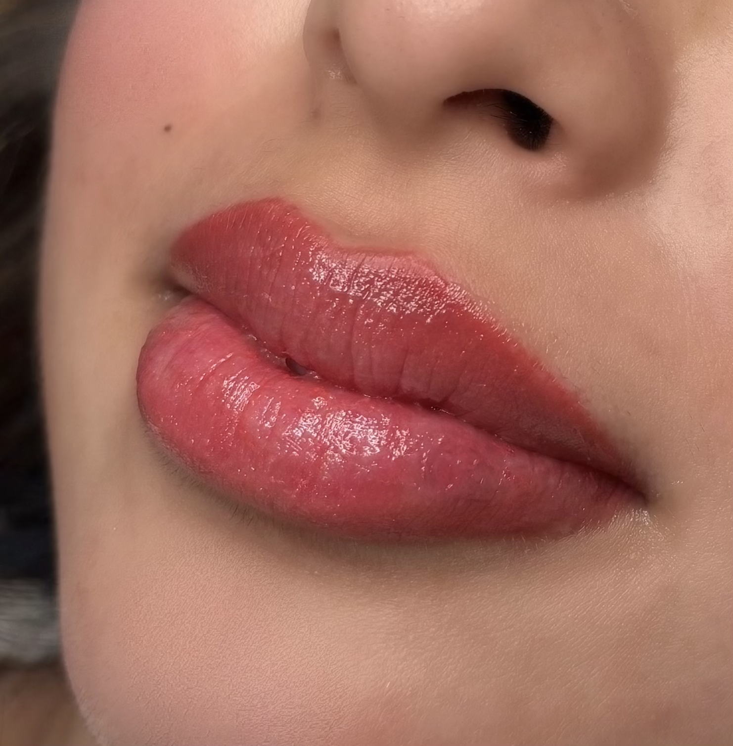 Semi-Permanent Lip Blush by Brow & Beauty Luxe, North York, Ontario