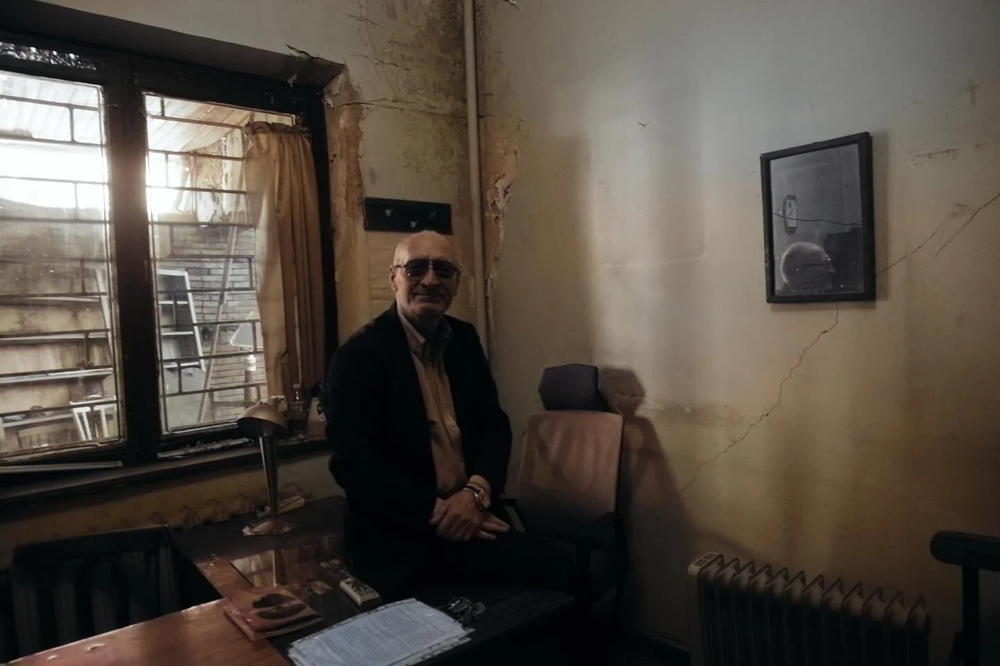 Portrait of Zhiuli Sikmashvili (Mr. Zozo)