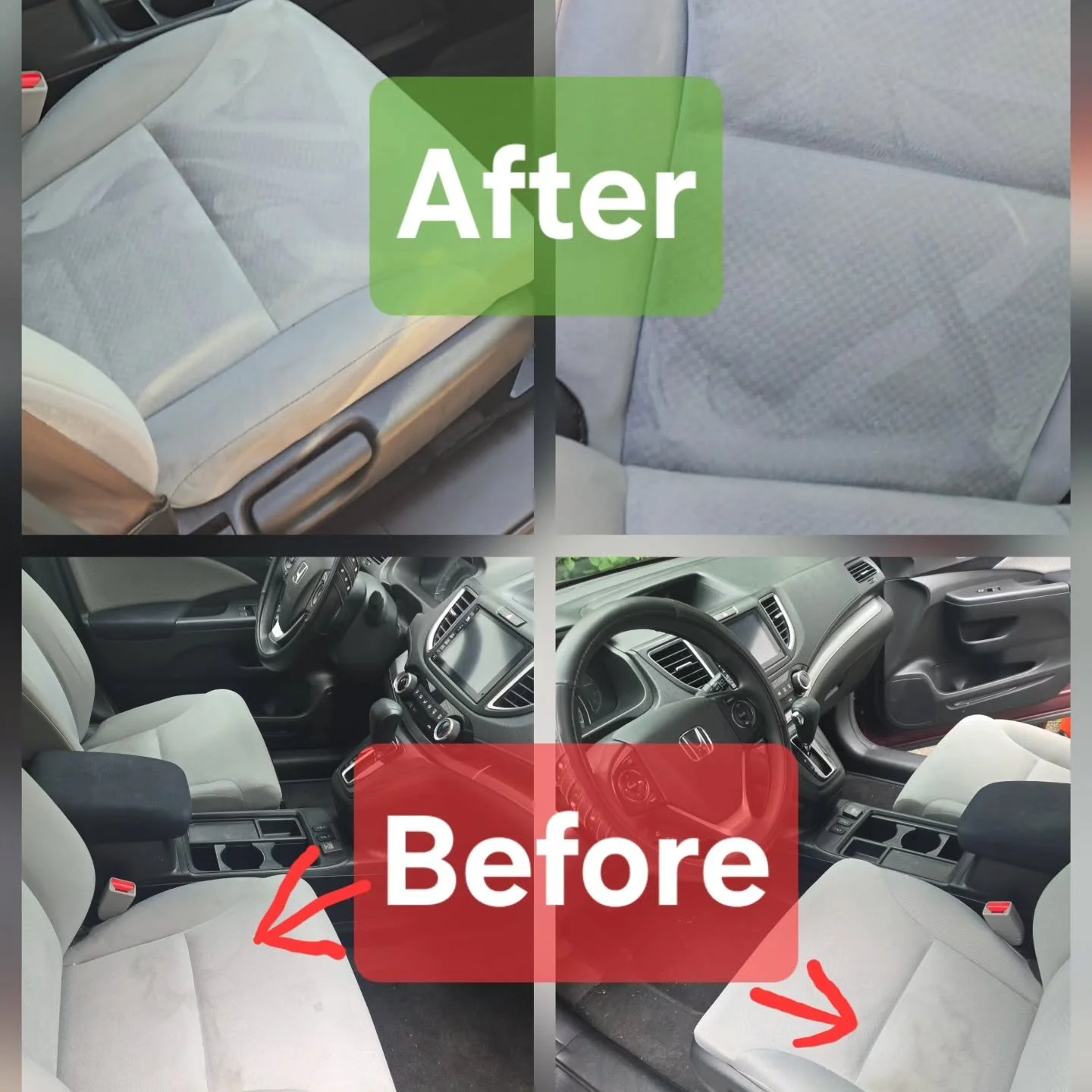 #carwash #autodetail interior cleaning $75 service @power.washington #columbusohio #614