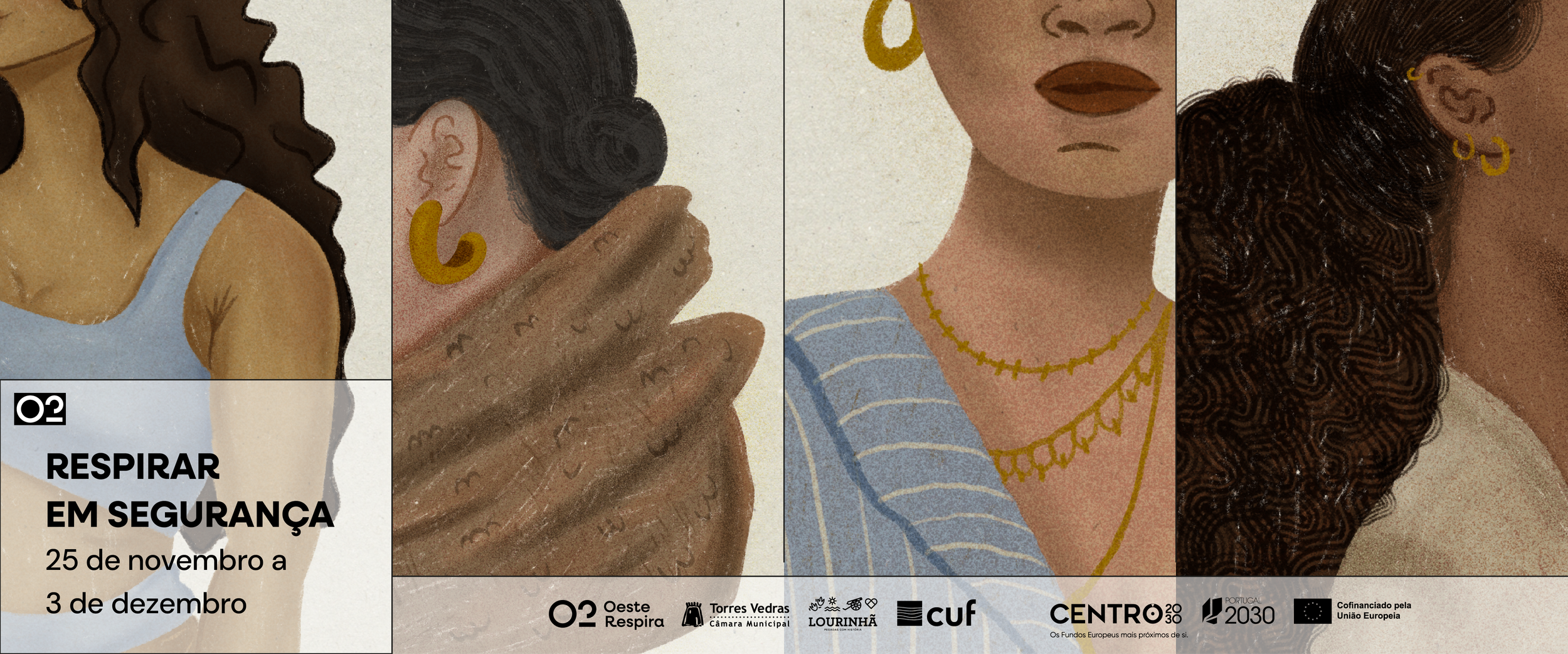 Respirar em Segurança: campanha mobiliza região contra a violência sobre as mulheres 