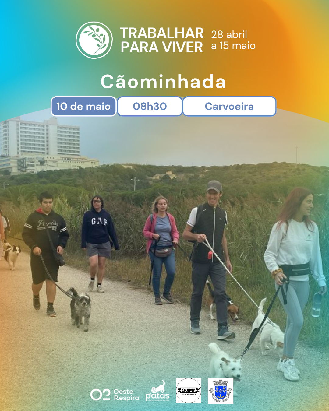 Cãominhada em Família | Trabalhar Para Viver